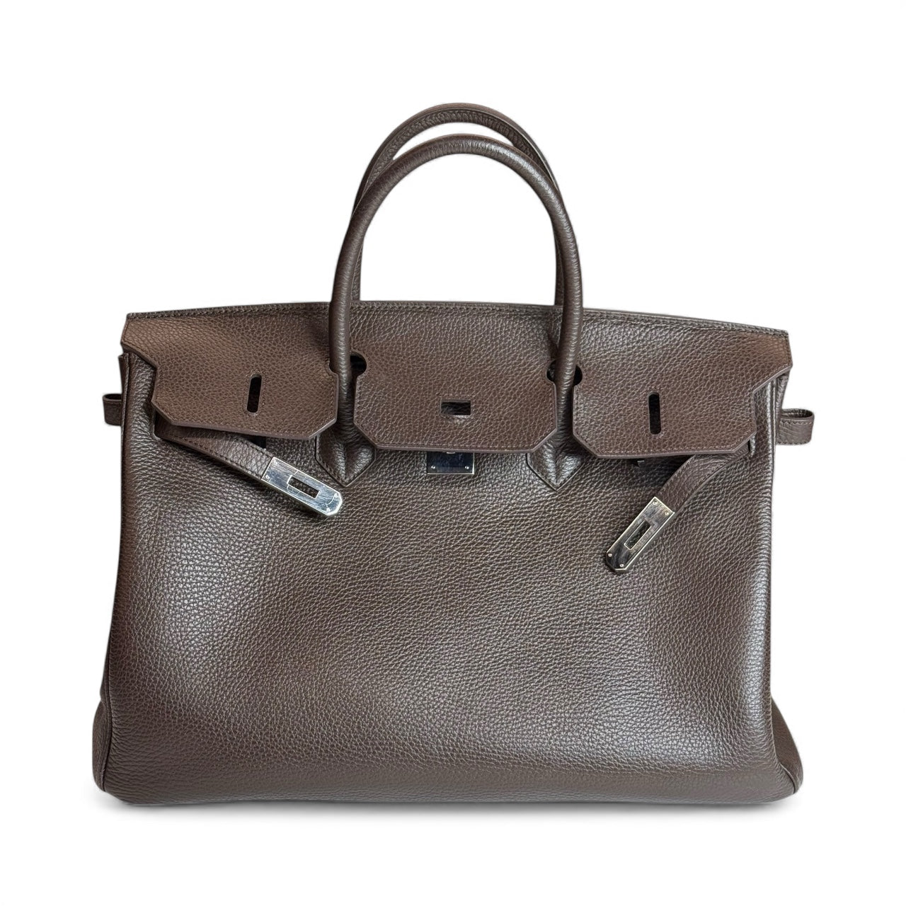 HERMÈS BIRKIN 40 TOGO LEATHER BAG