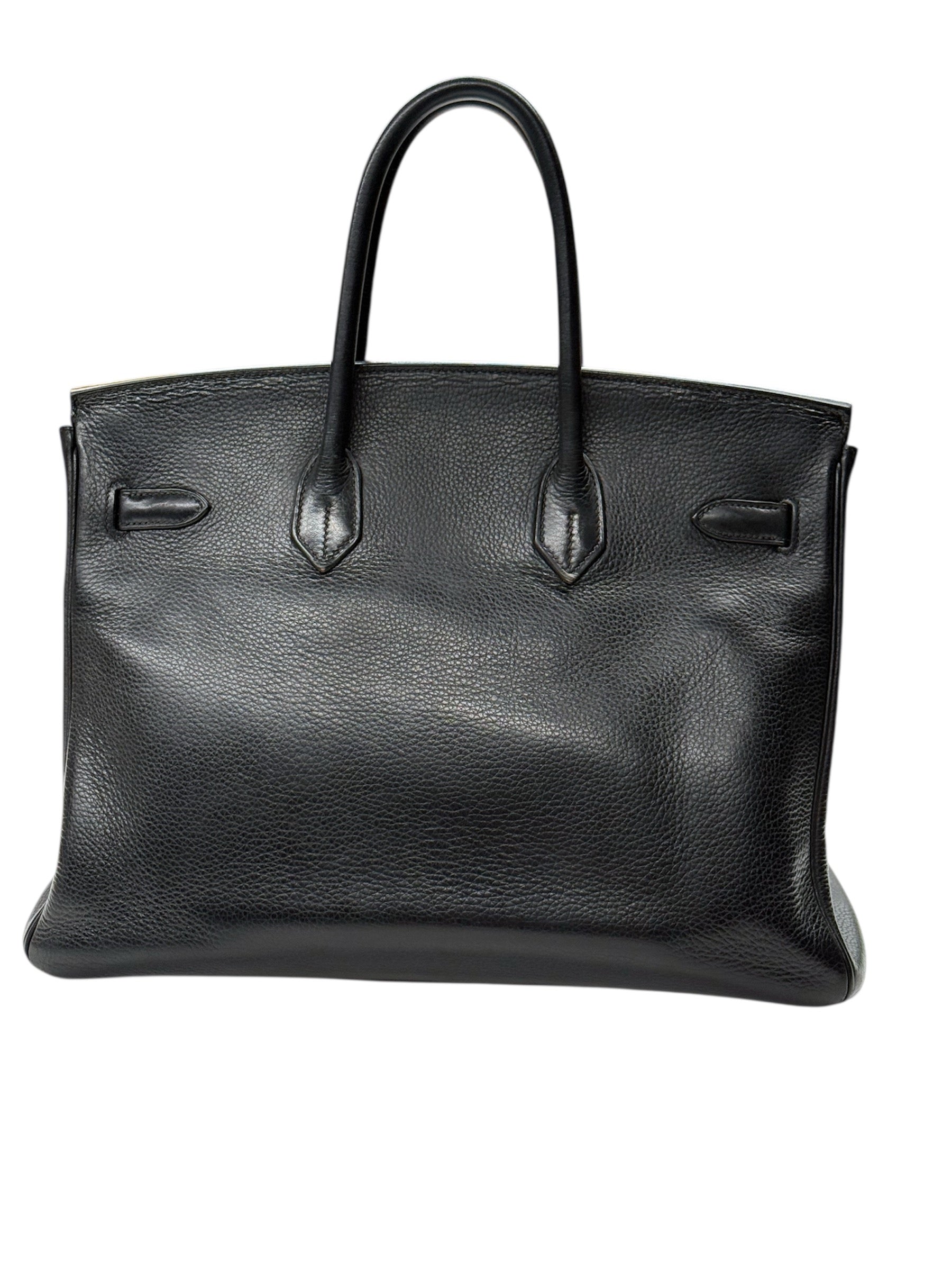 Hermès Birkin 35 Black Togo Leather Bag with Gold Hardware