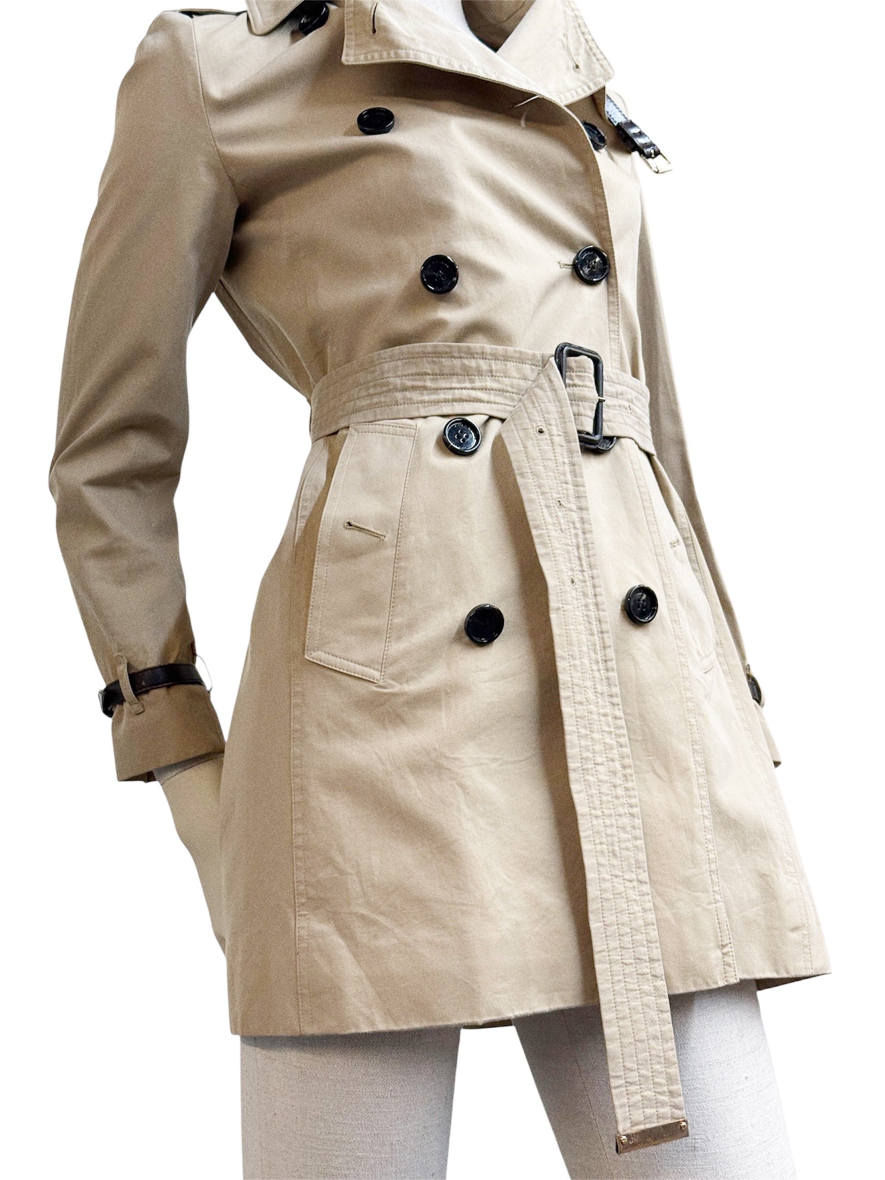 BURBERRY PRORSUM 
LONDON SHORT TRENCH COAT
