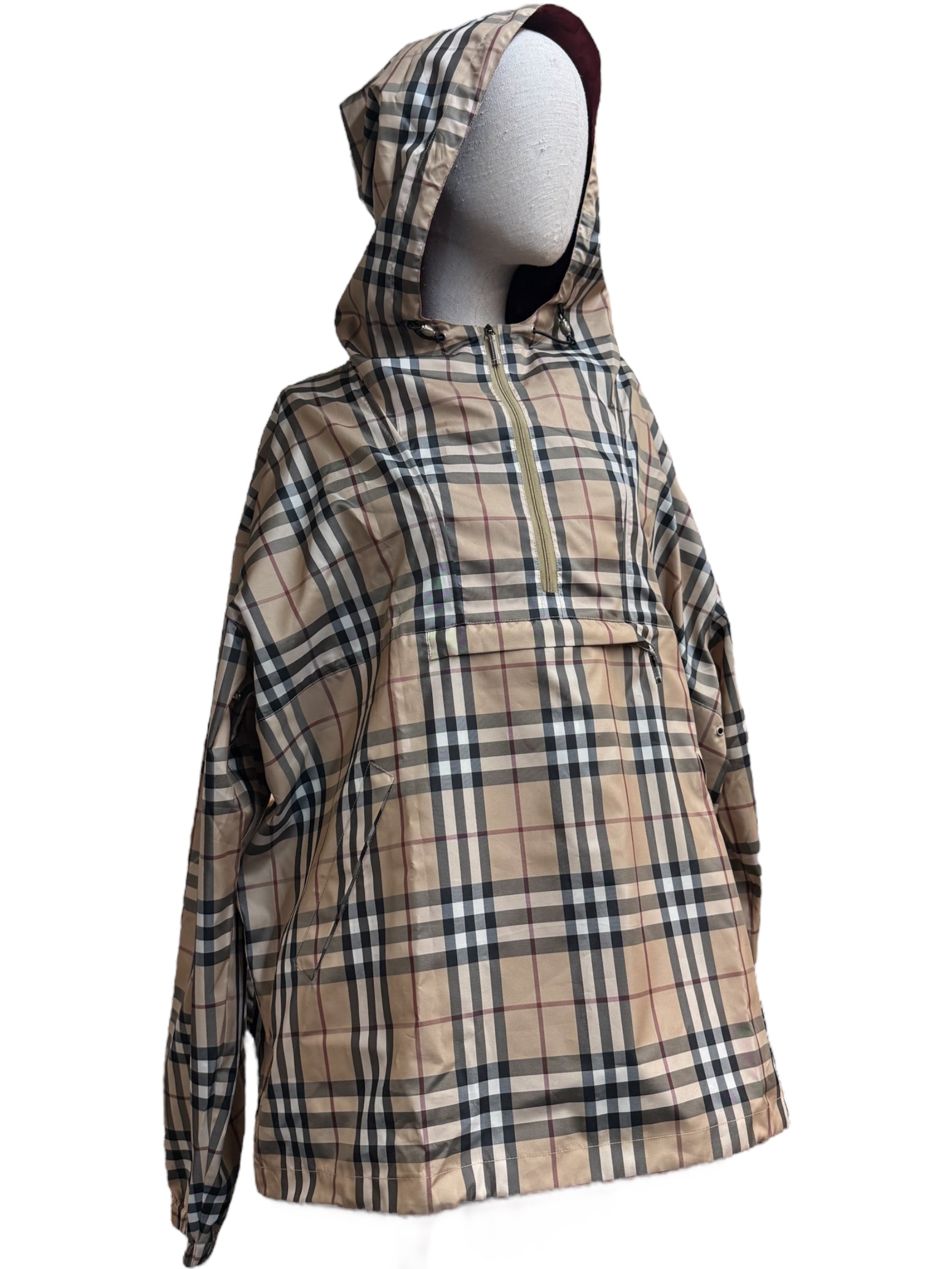 BURBERRY LONDON CHECK ANORAK – SIZE L