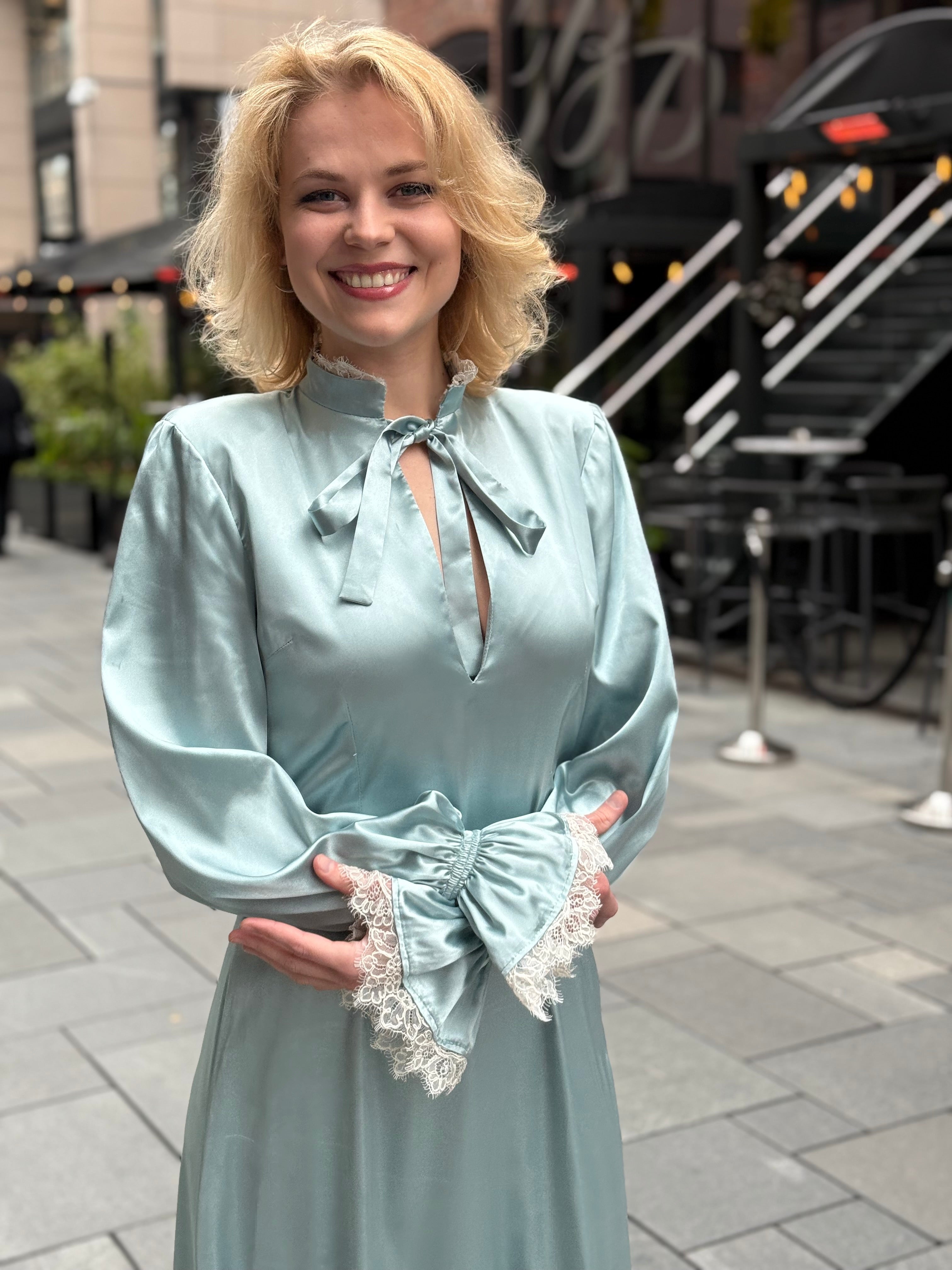 Atelier Runmarker Turquoise Dress