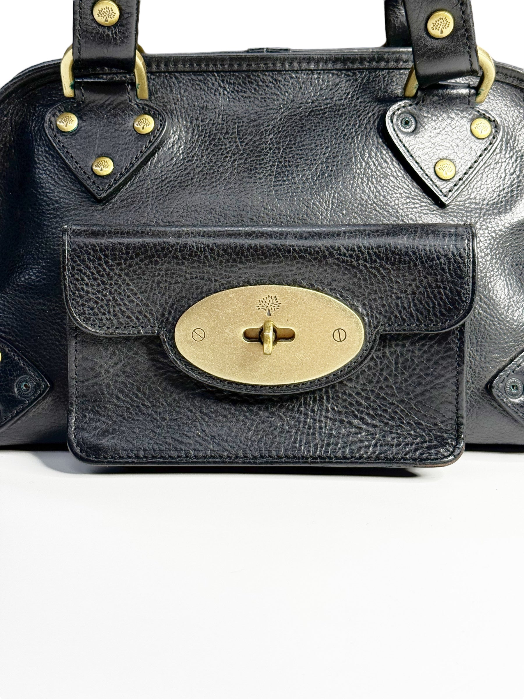 MULBERRY Mabel Black Leather Bag