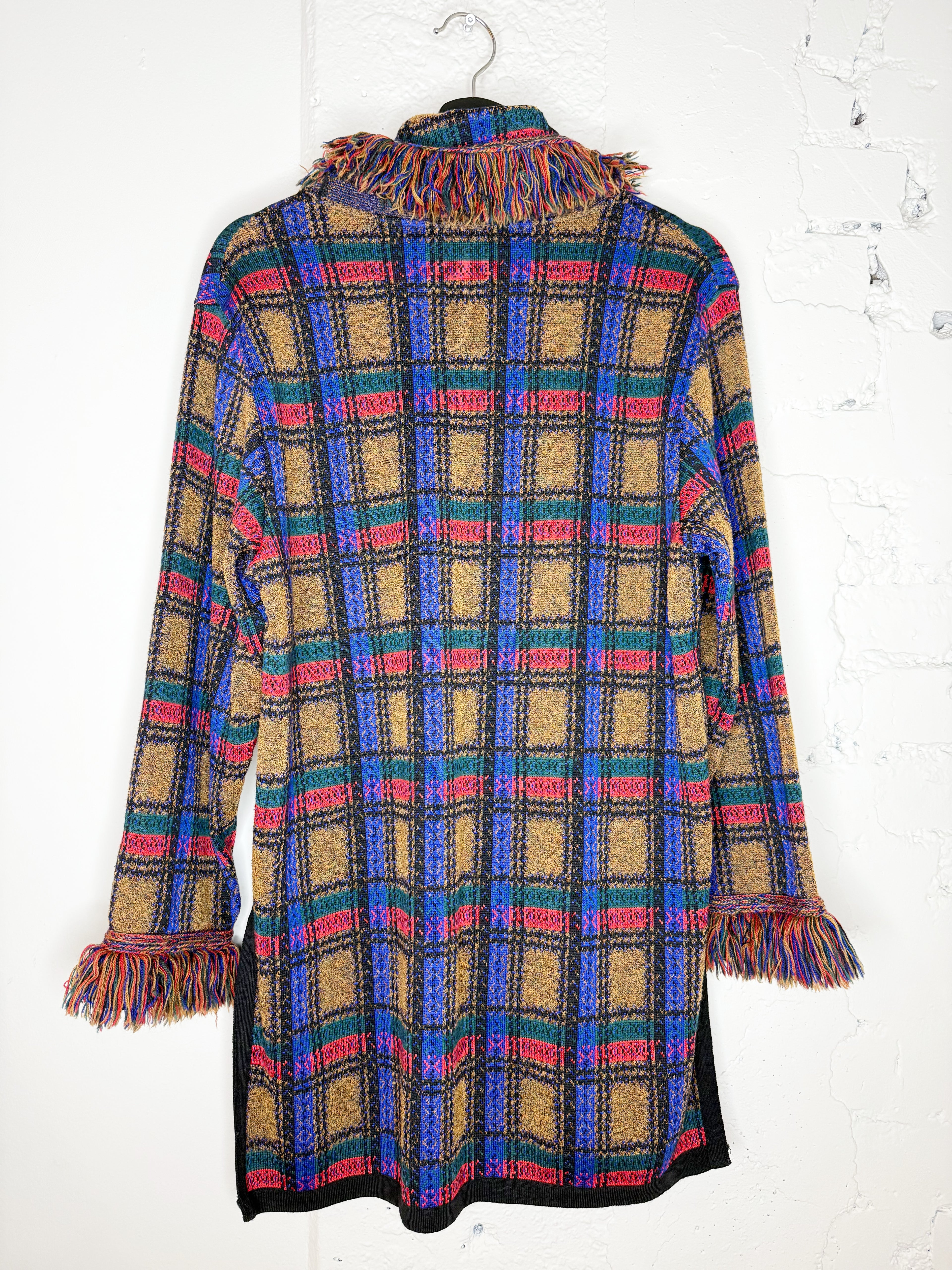 Yves Saint Laurent Variation Checked Wool Set