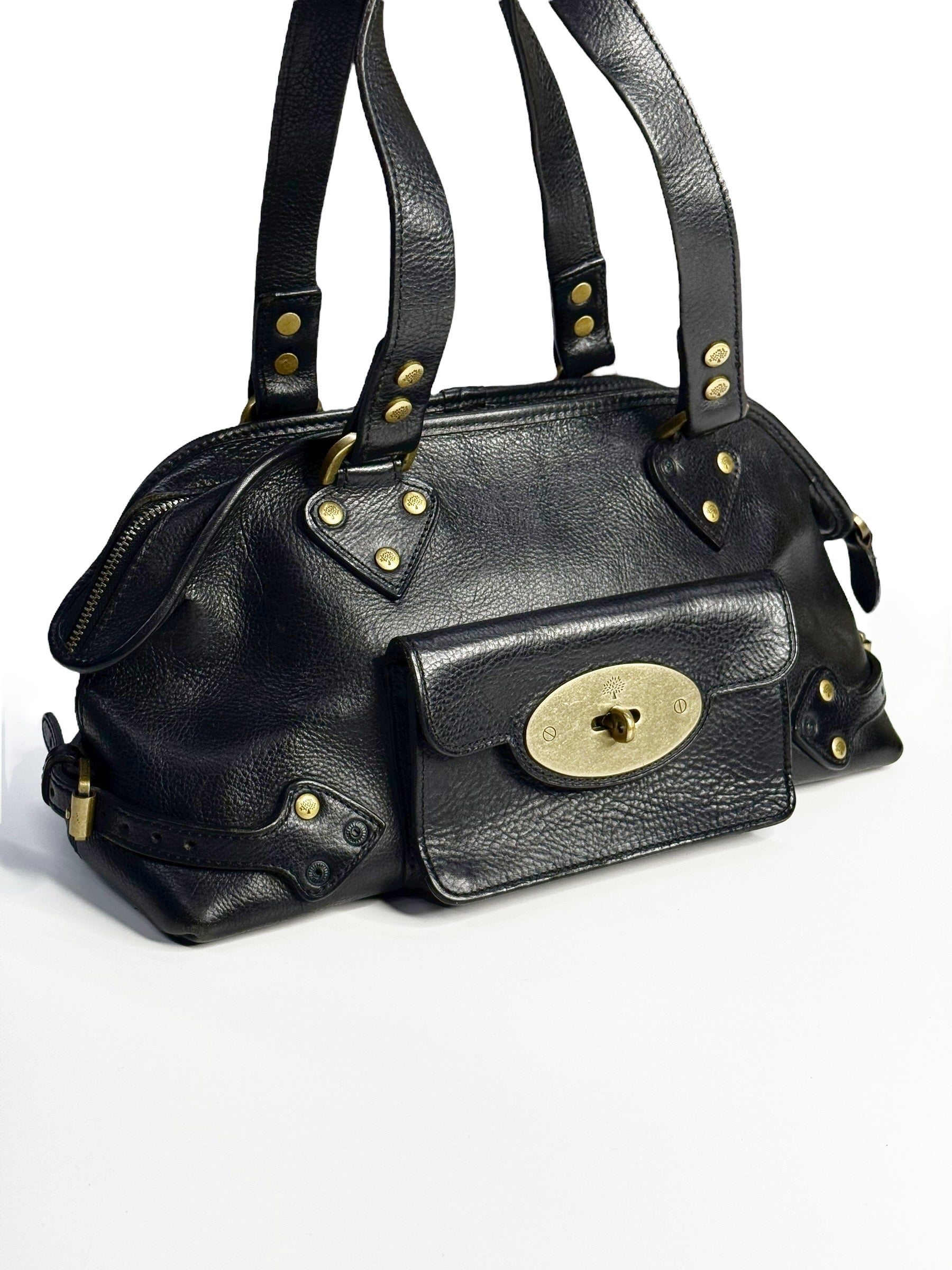 MULBERRY Mabel Black Leather Bag