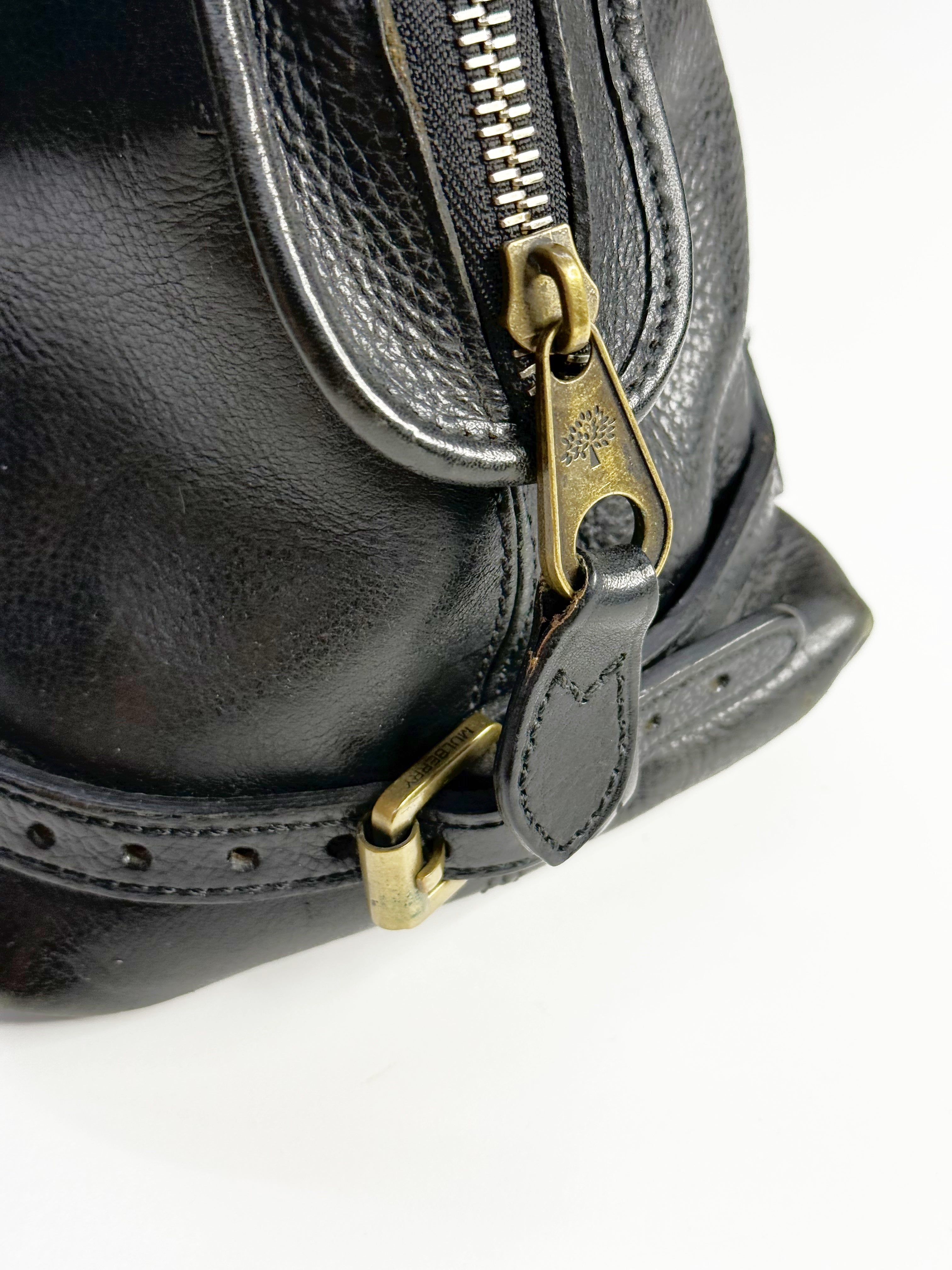 MULBERRY Mabel Black Leather Bag
