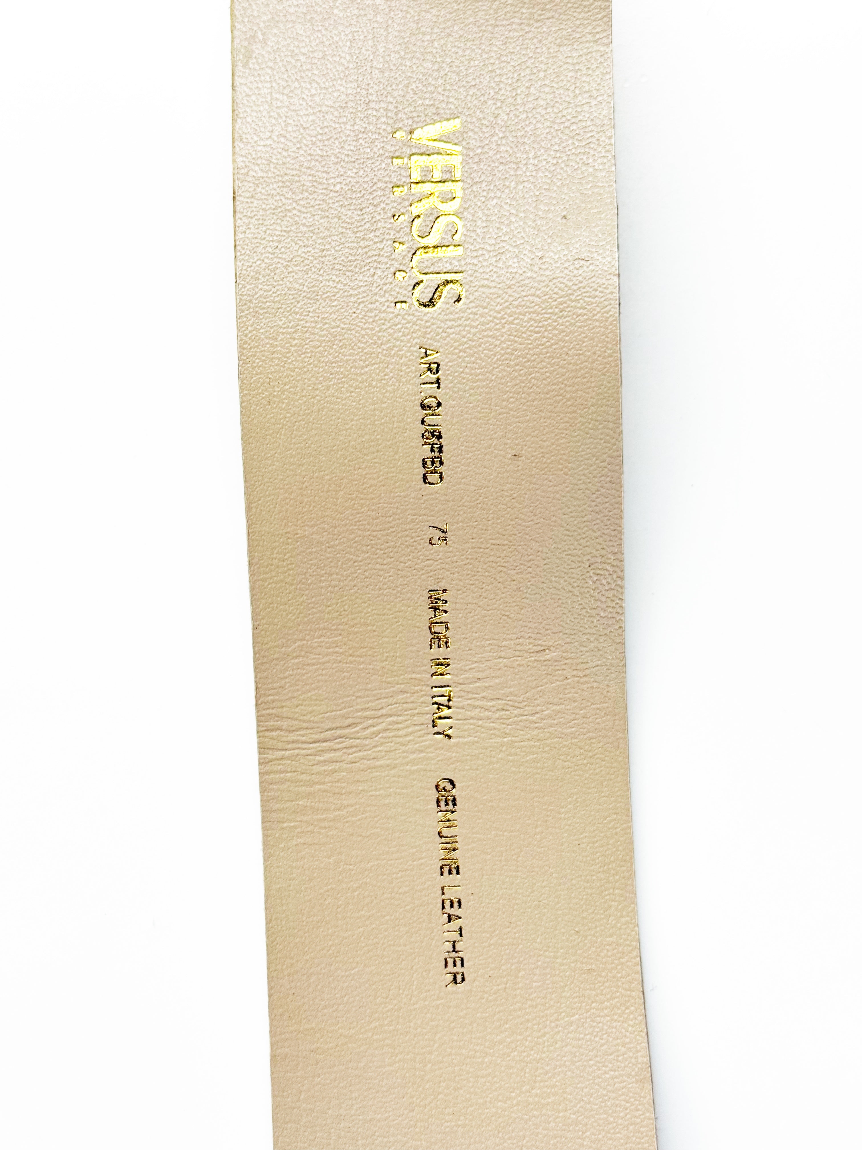 Versus Versace Wide Corset Belt