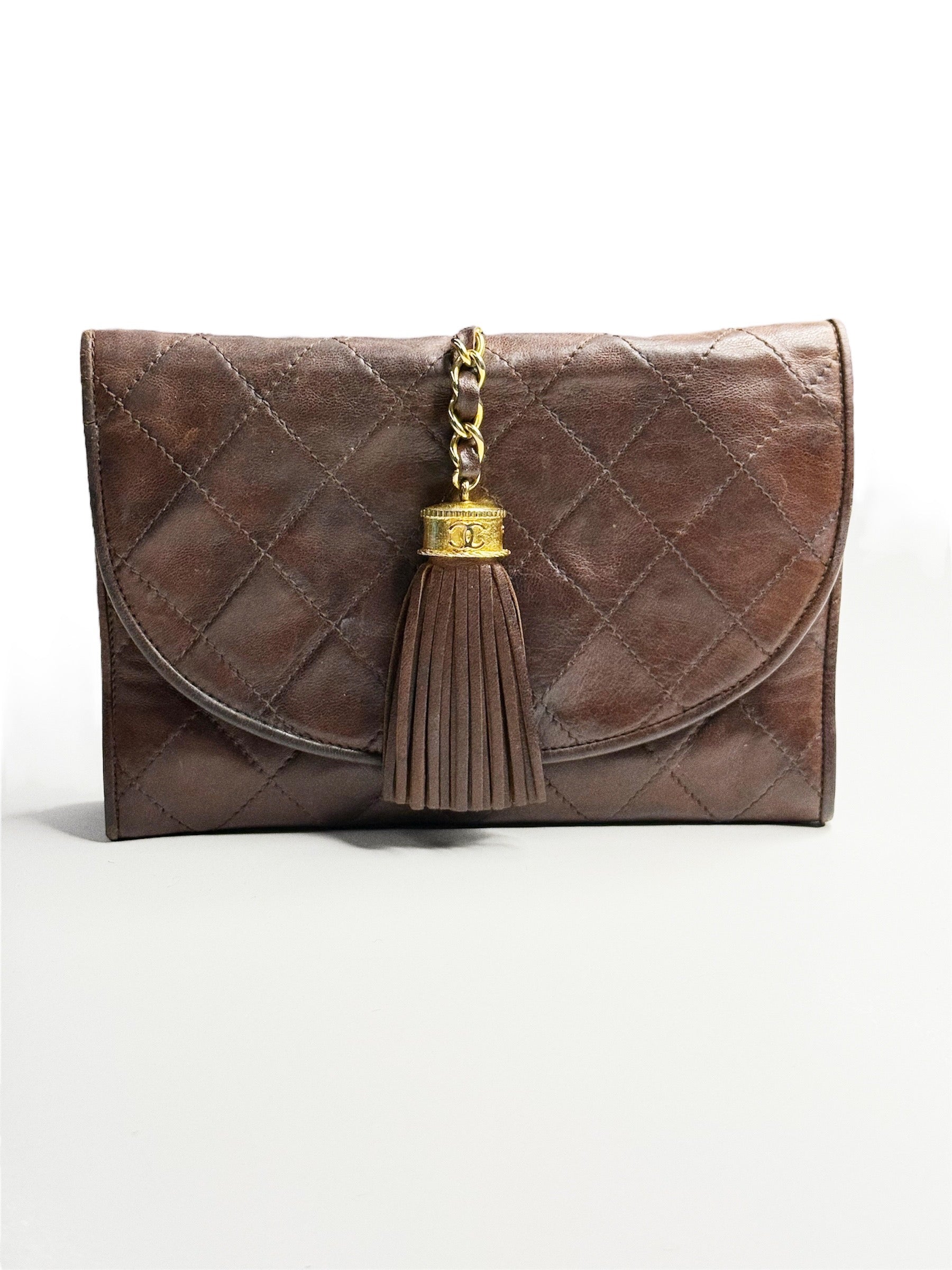 Chanel Vintage Quilted Tassel Bag
