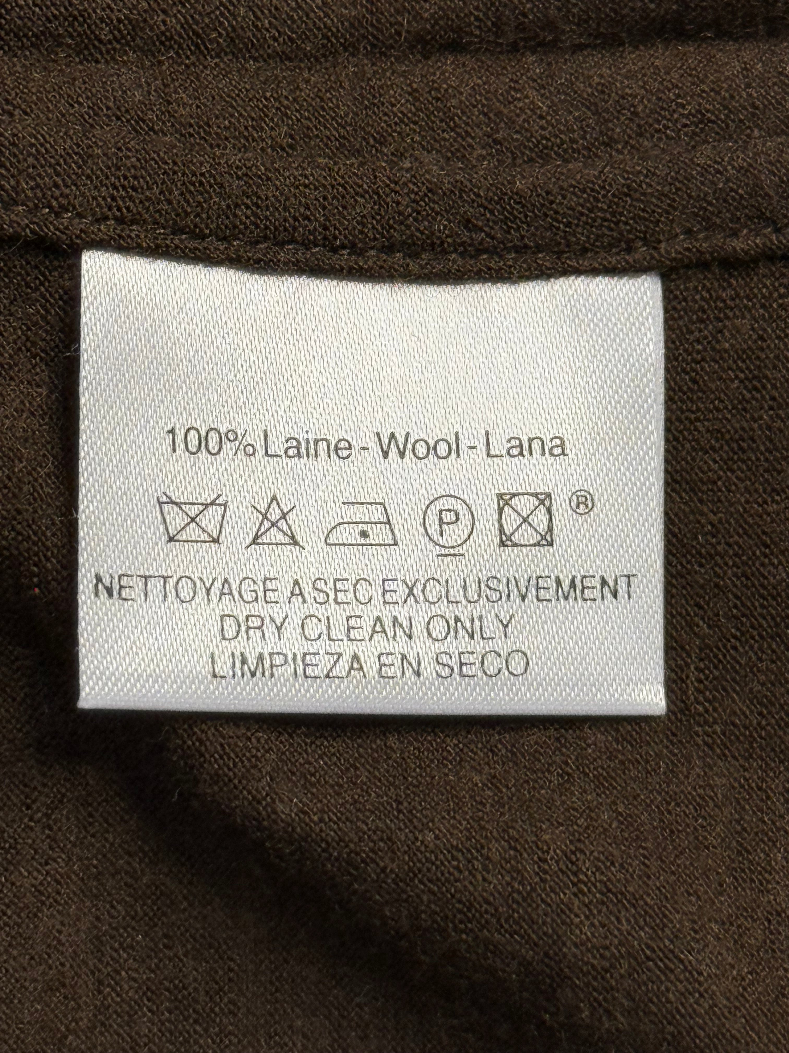 HERMÈS Wool Shirt – Made in France