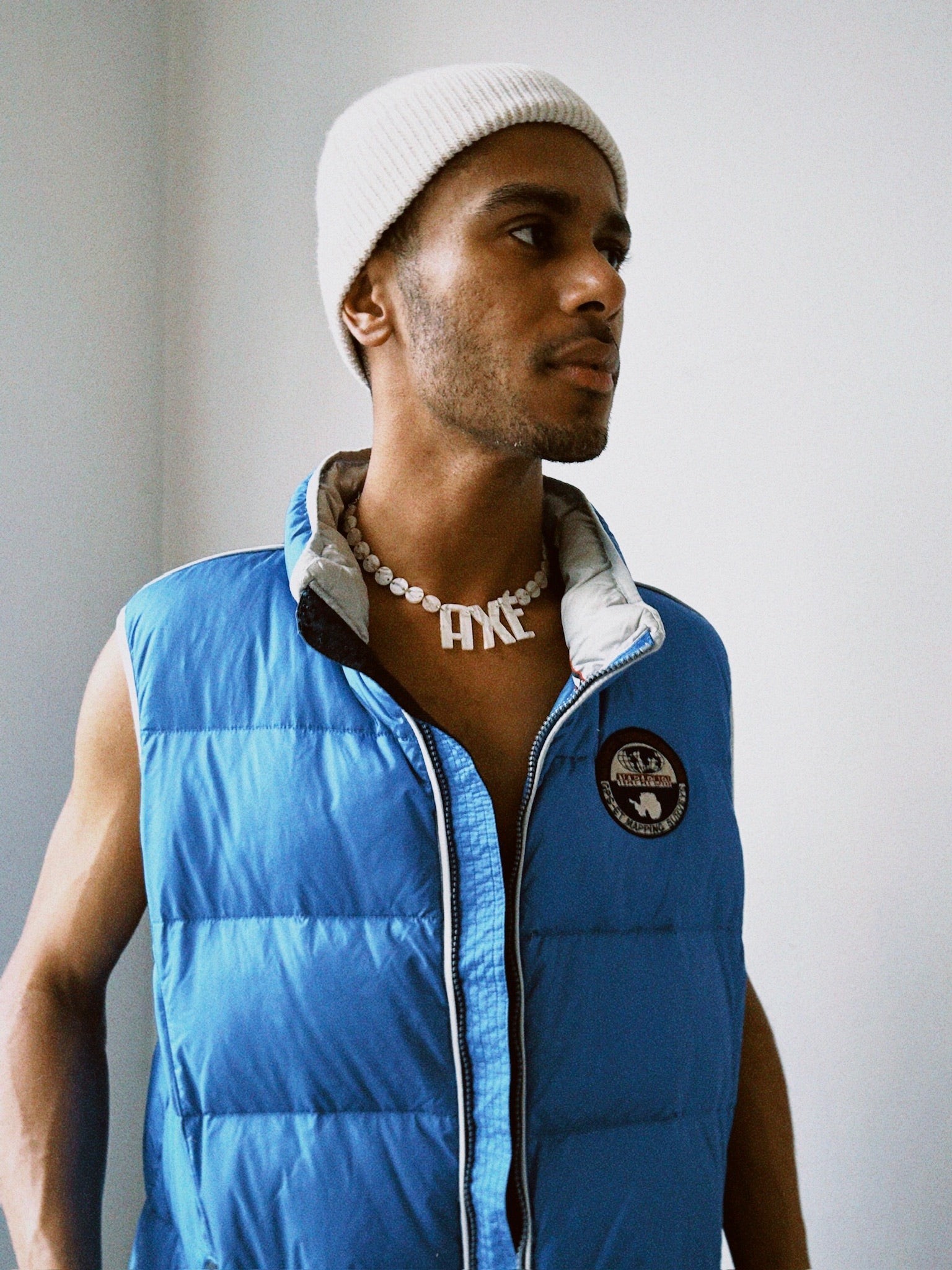 Napapijri Antarctic Research Program Blue Down Vest