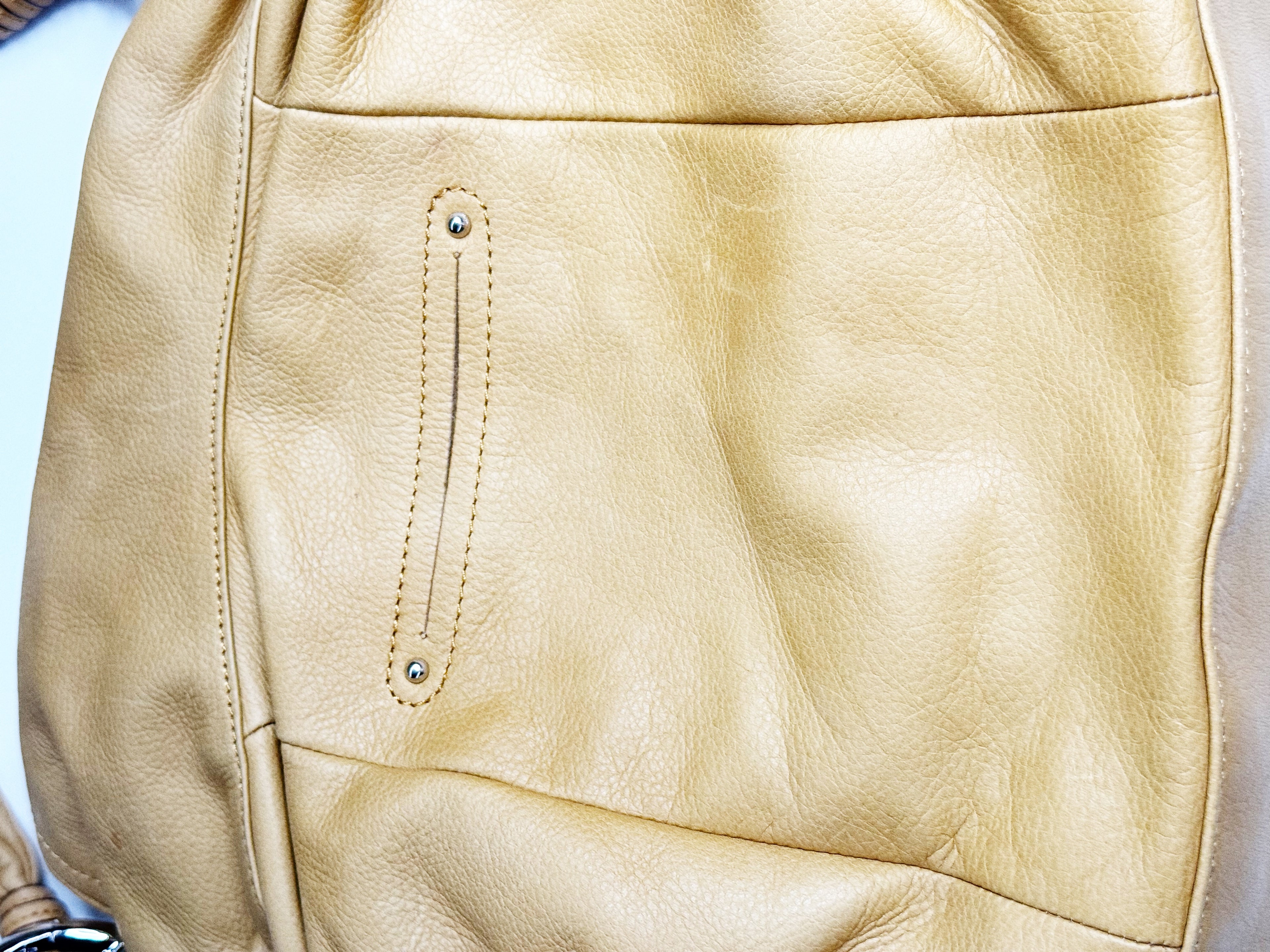 Makowsky Gathered Leather Shoulder Bag