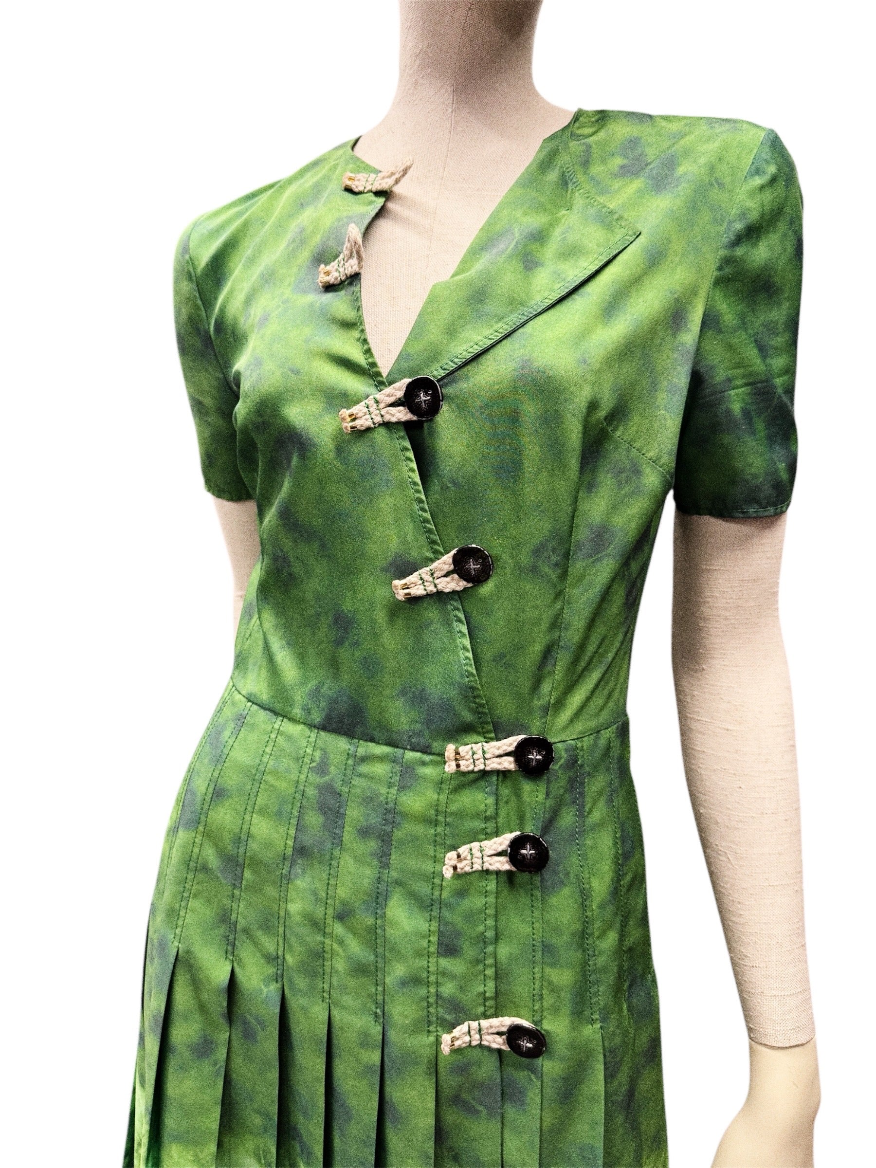 Altuzarra Draped Green Dress