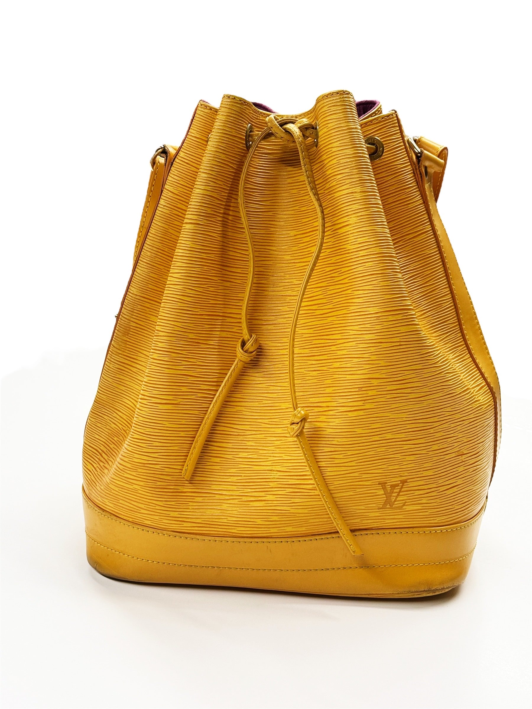 Louis Vuitton Noé Epi Leather Bucket Bag
