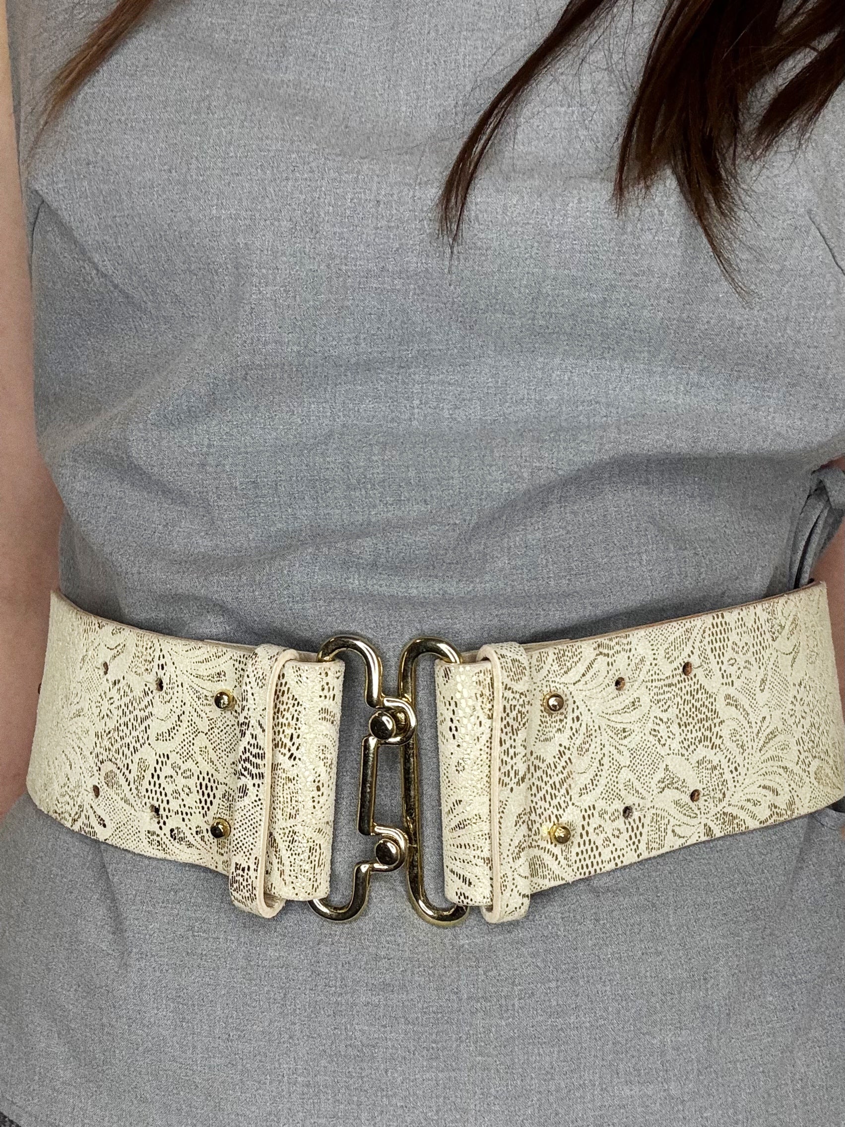 Versus Versace Wide Corset Belt