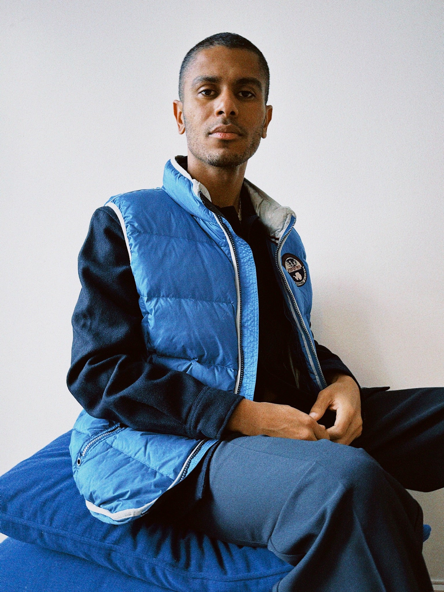 Napapijri Antarctic Research Program Blue Down Vest