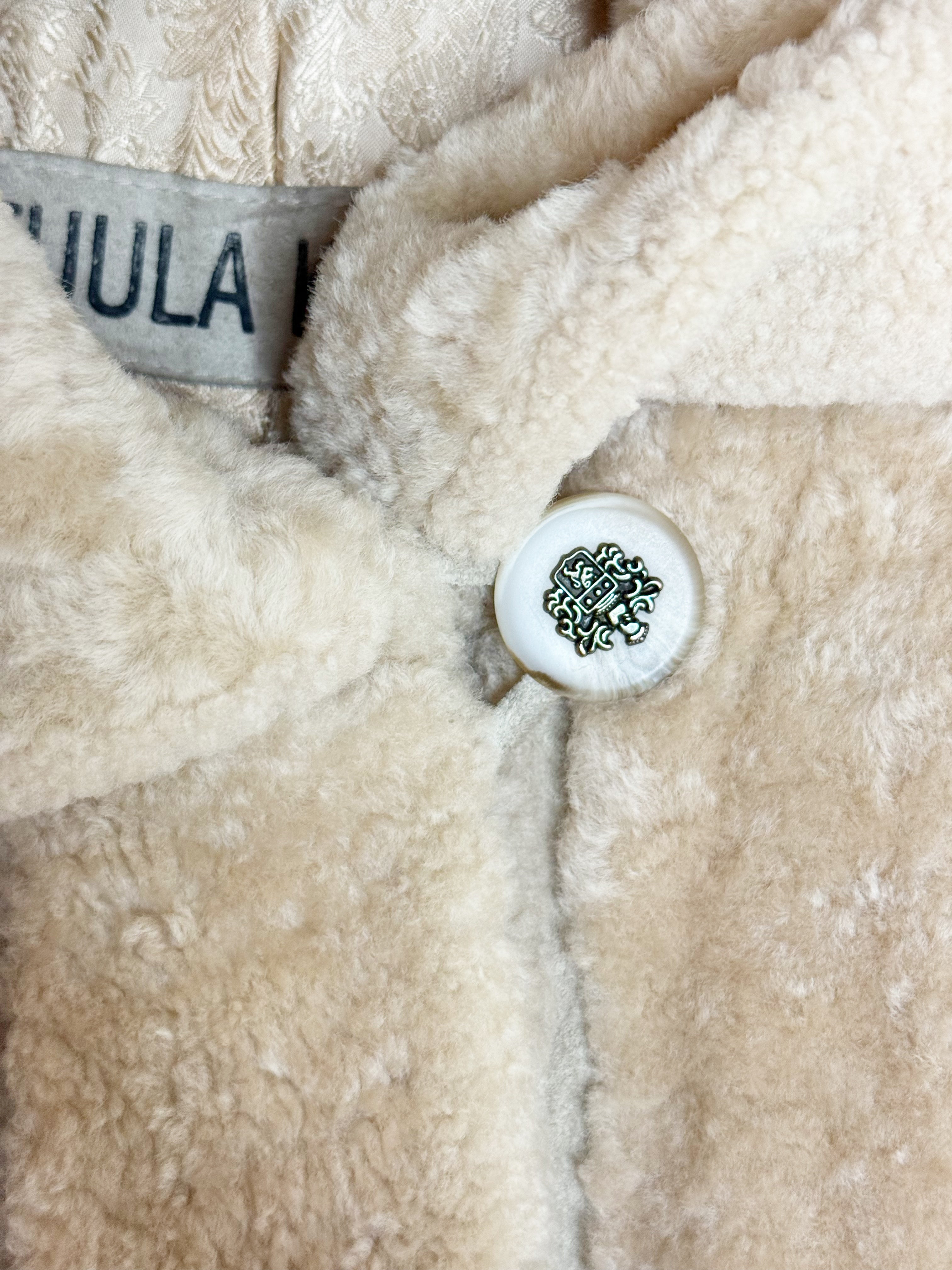 Tuula Koski Long Shearling Coat