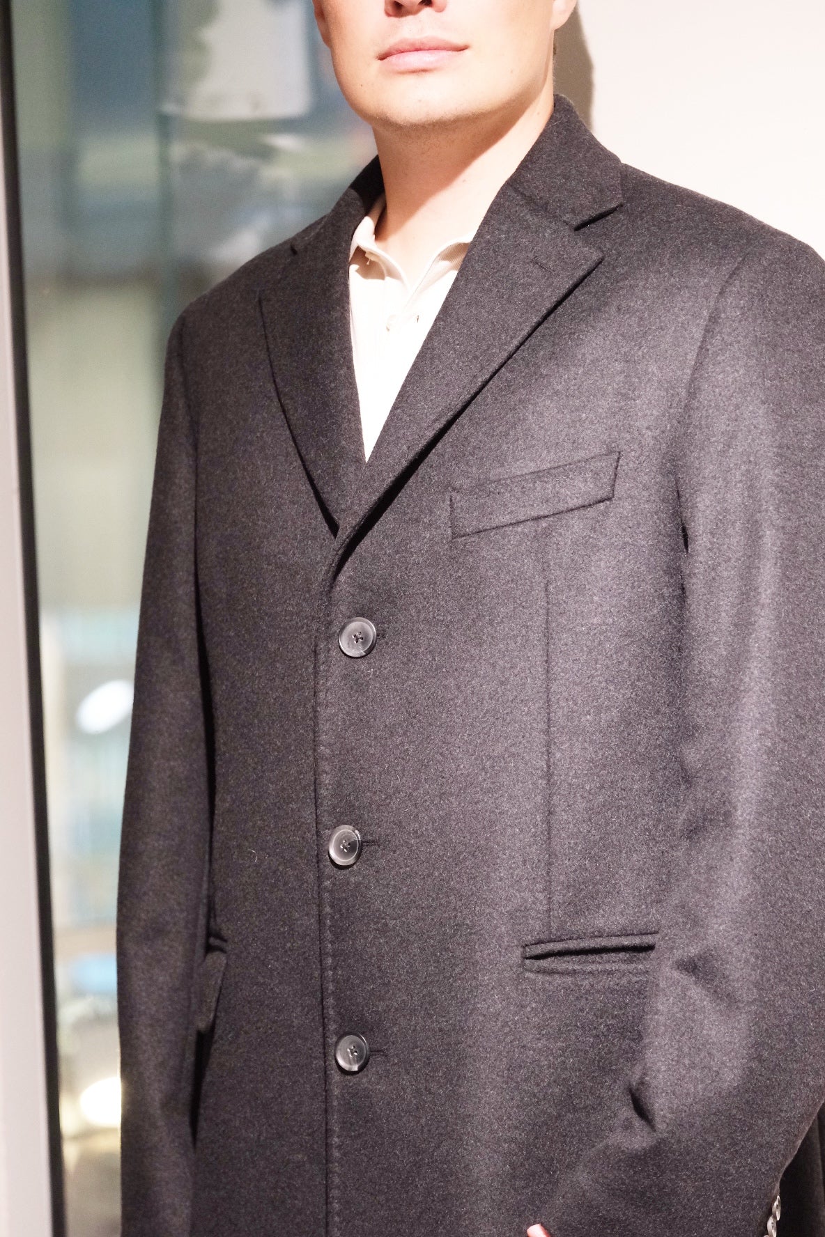 LACROSSE Wool-Cashmere Overcoat - EU 54