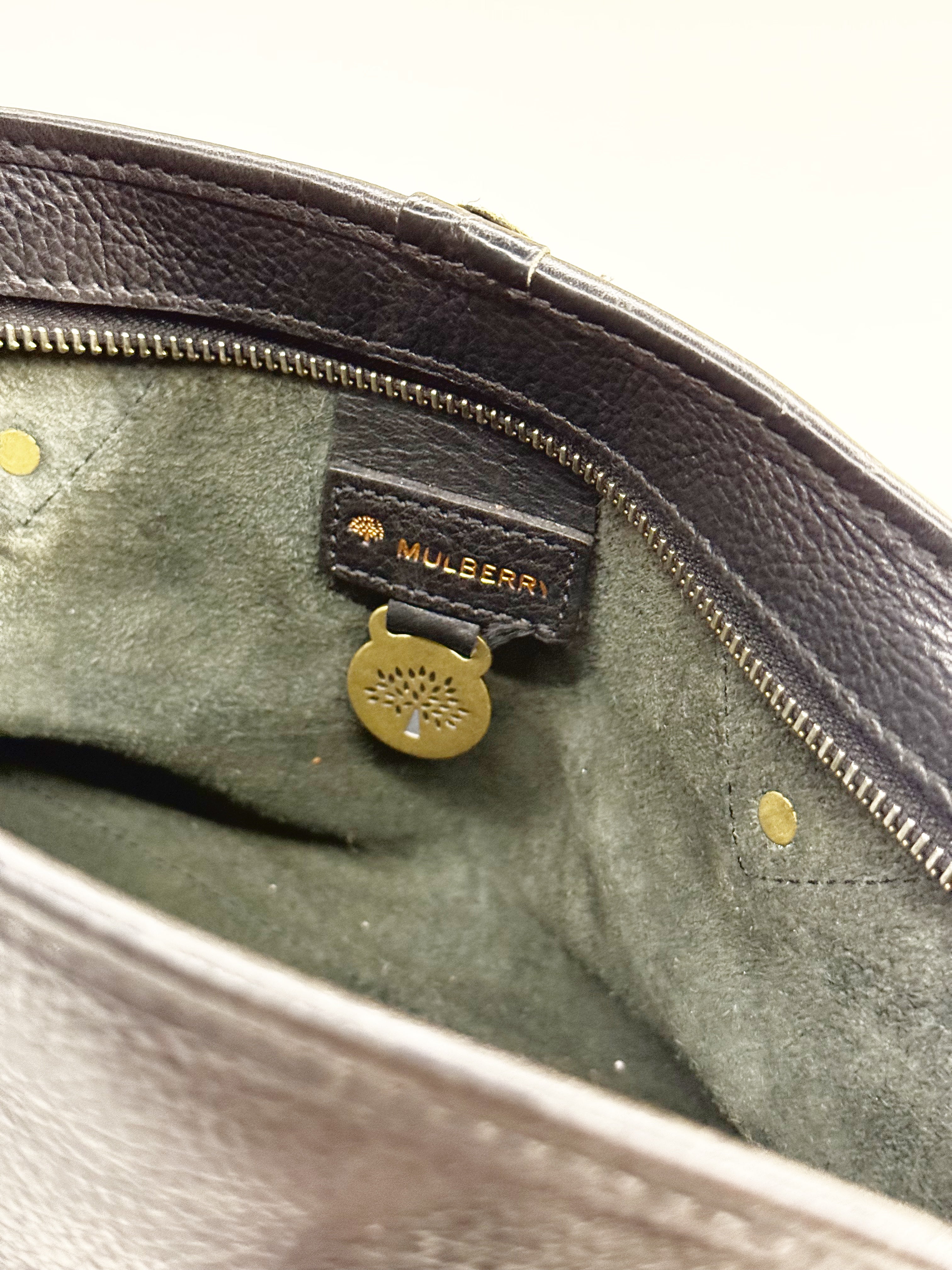 MULBERRY Mabel Black Leather Bag