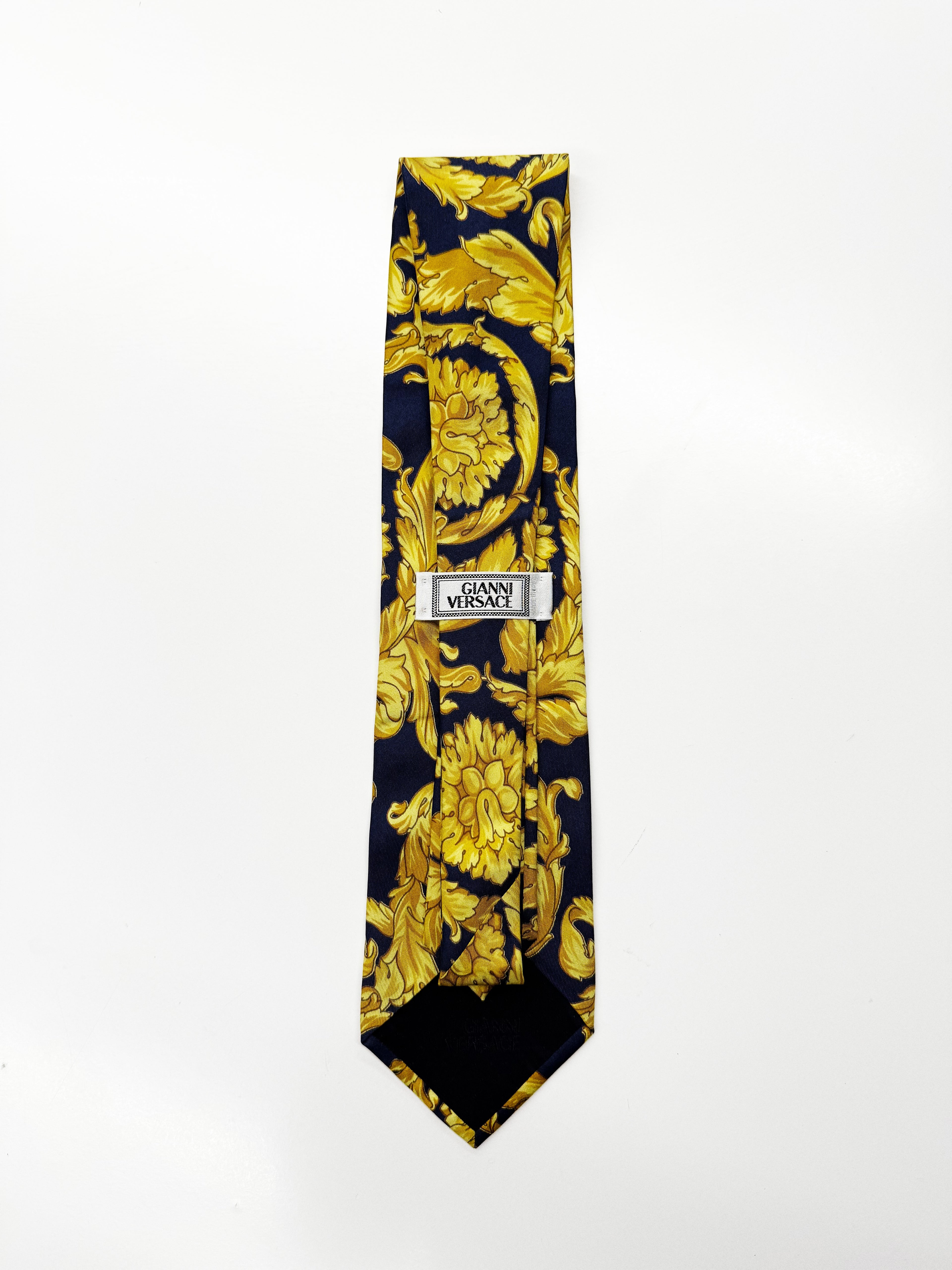 Versace Baroque Silk Tie
