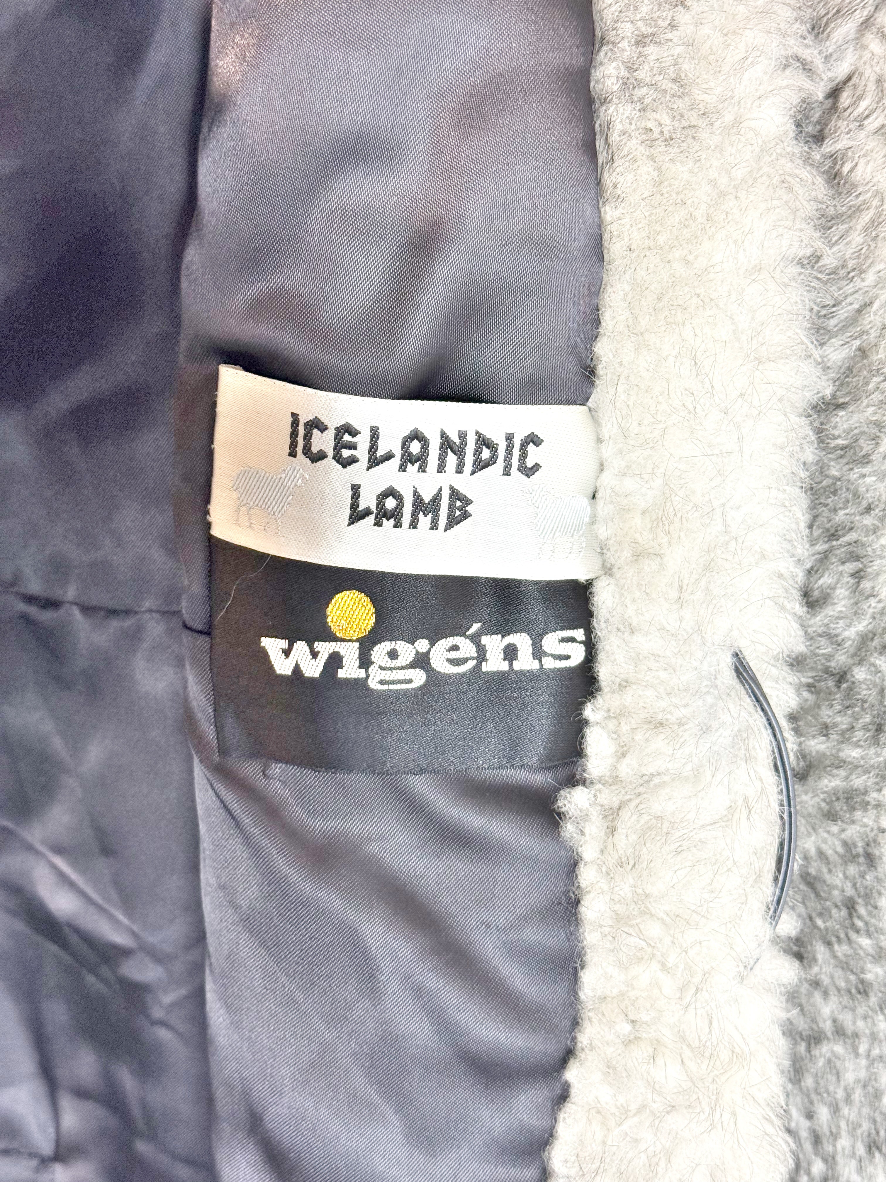 Vintage Wigens Icelandic Lamb Fur Coat
