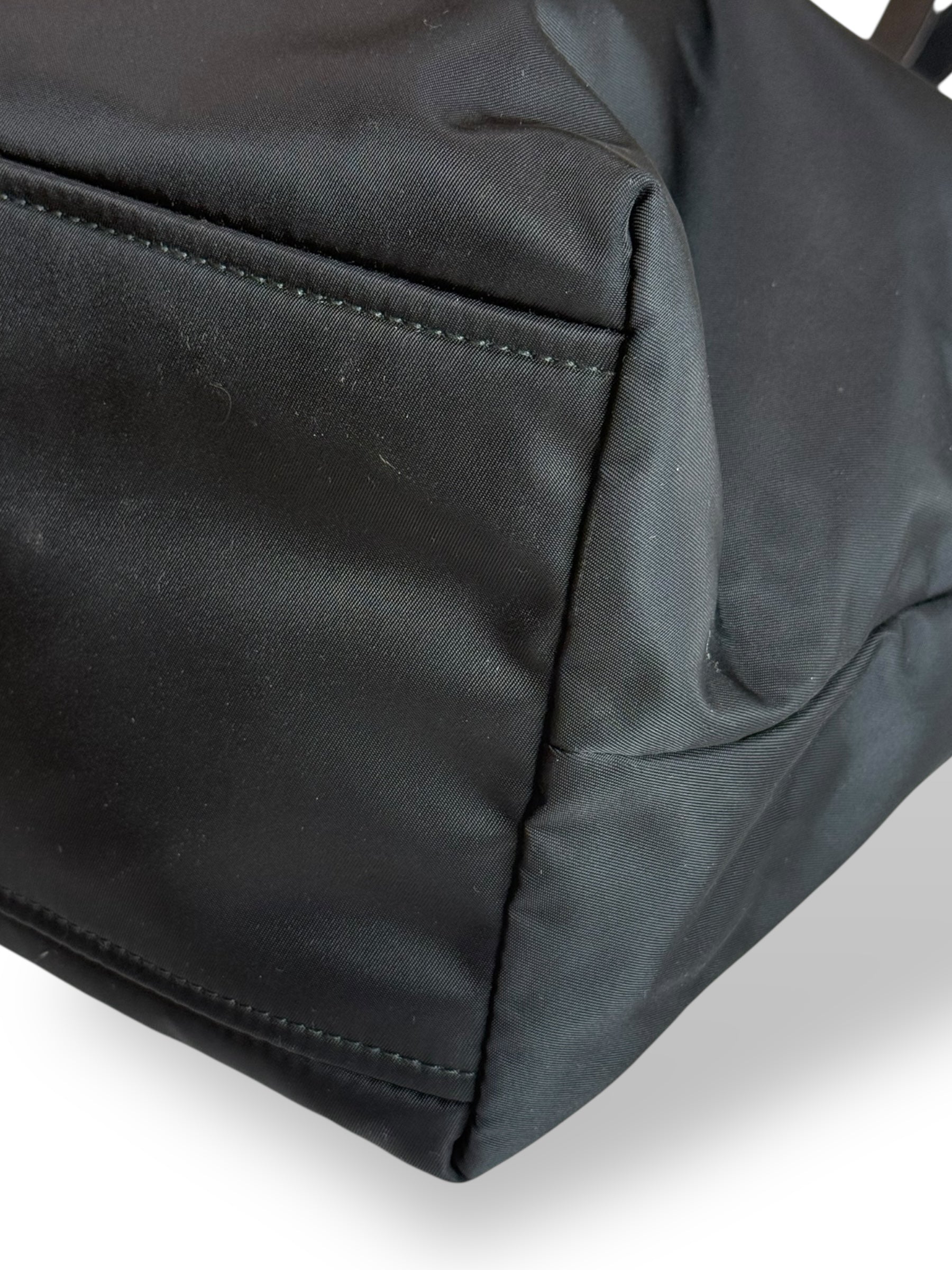 Prada Black Nylon Tote Bag