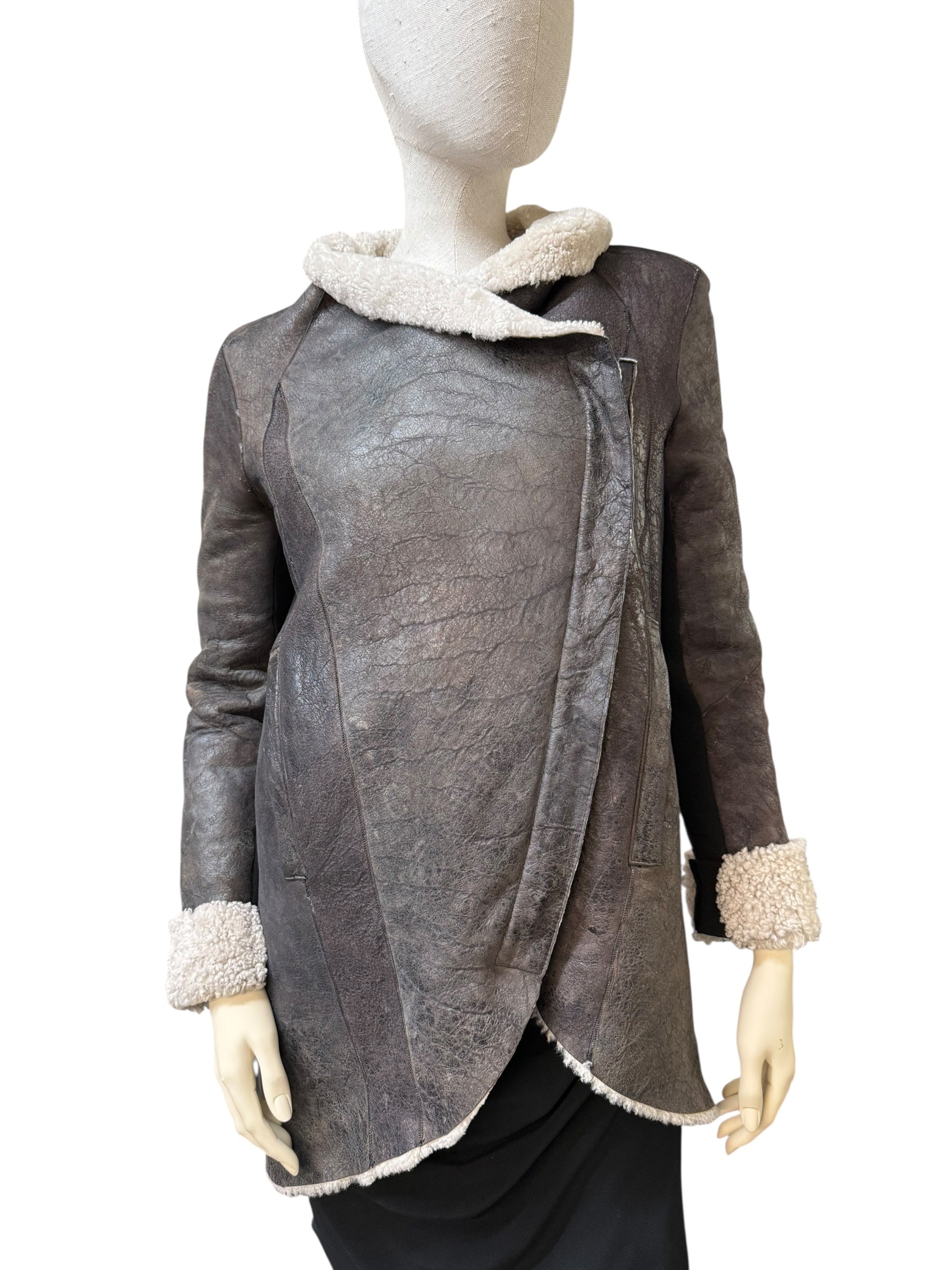 Helmut Lang Shearling Jacket - EU 36