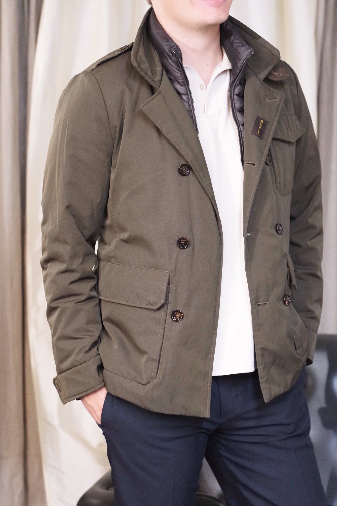 MOORER BOERI-WCO PADDED JACKET - 48