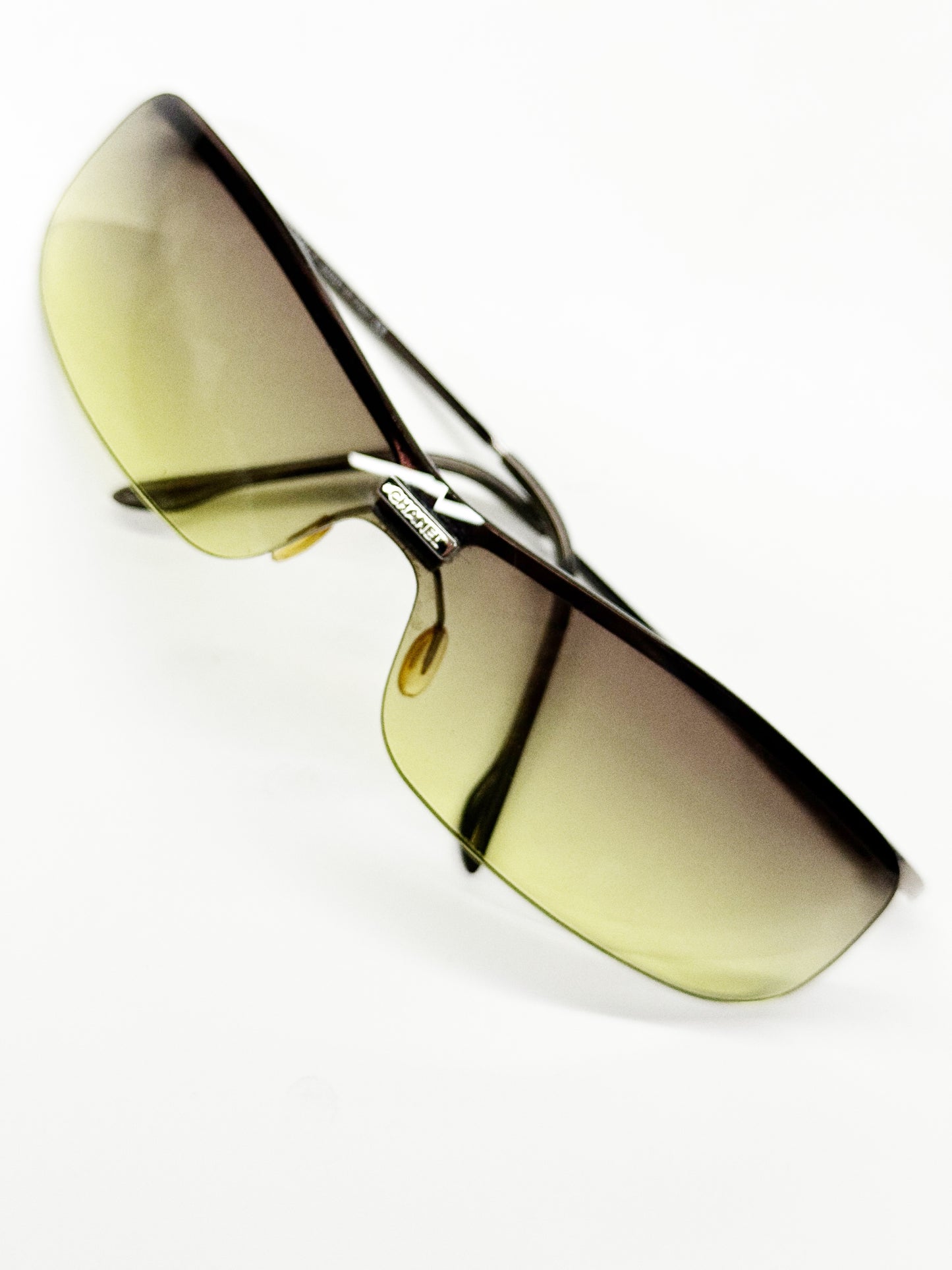Vintage Chanel Gradient Shield Sunglasses