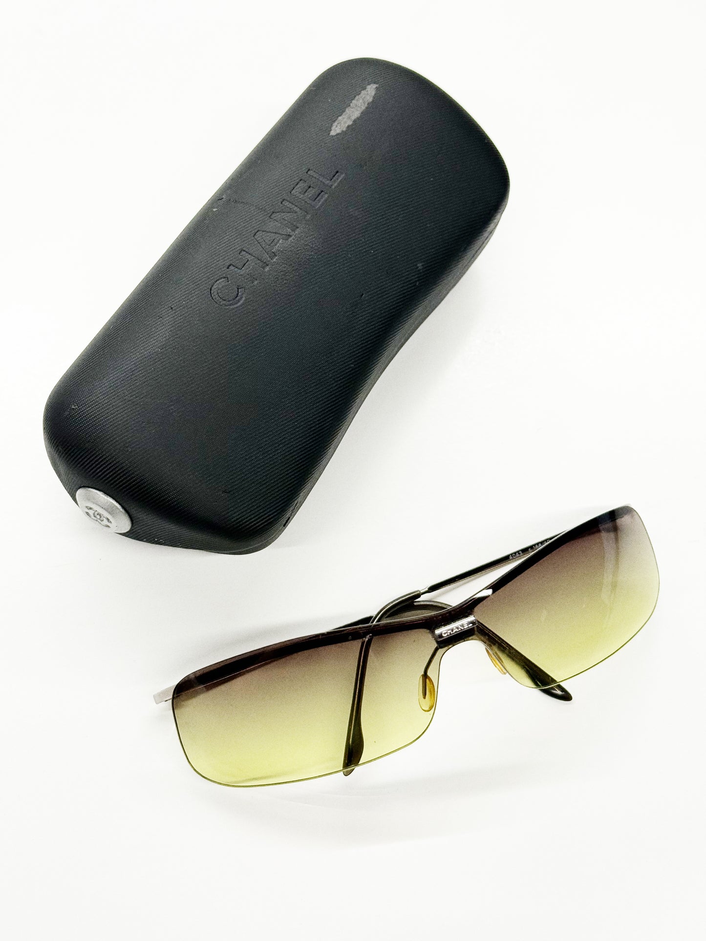 Vintage Chanel Gradient Shield Sunglasses