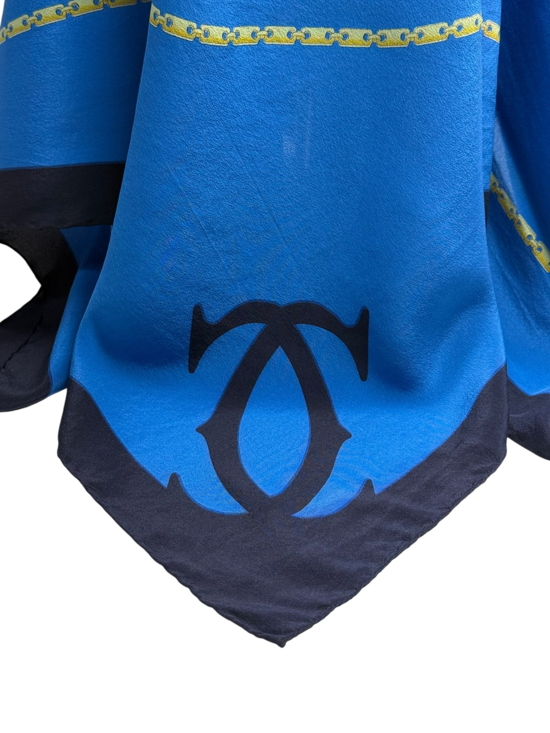 MUST DE CARTIER VINTAGE SILK SCARF