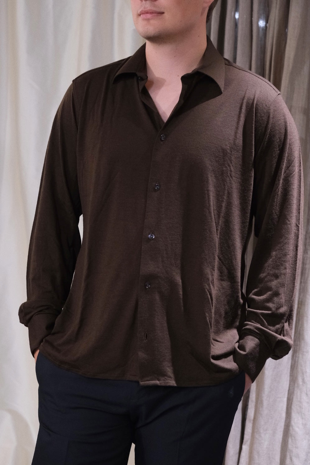 HERMÈS Wool Shirt – Made in France