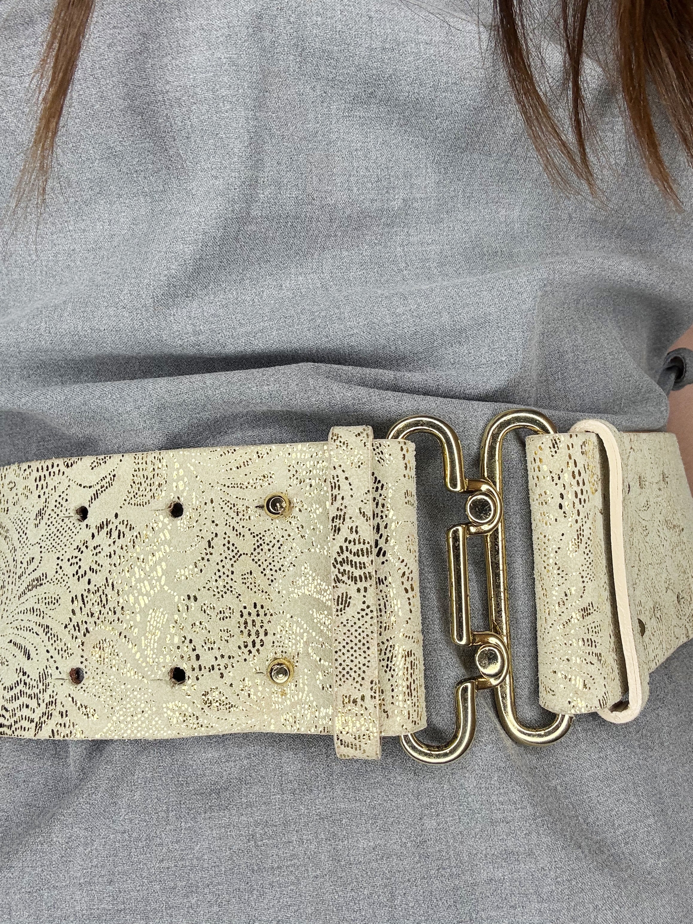 Versus Versace Wide Corset Belt