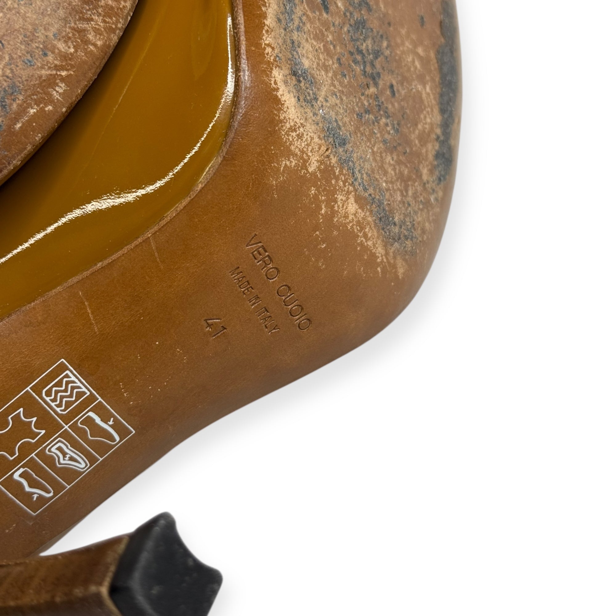 Dolce & Gabbana Patent Leather Crystal Buckle Boots