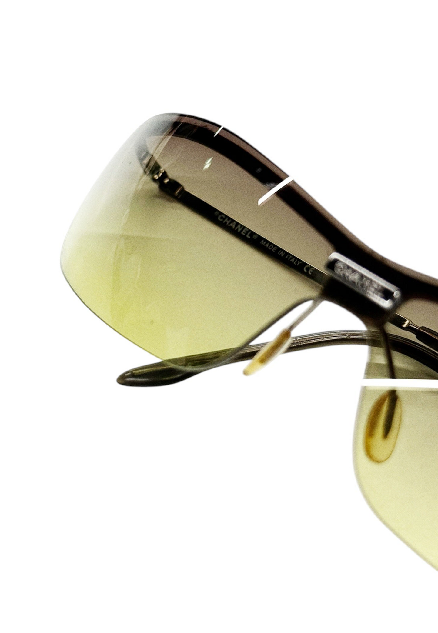 Vintage Chanel Gradient Shield Sunglasses