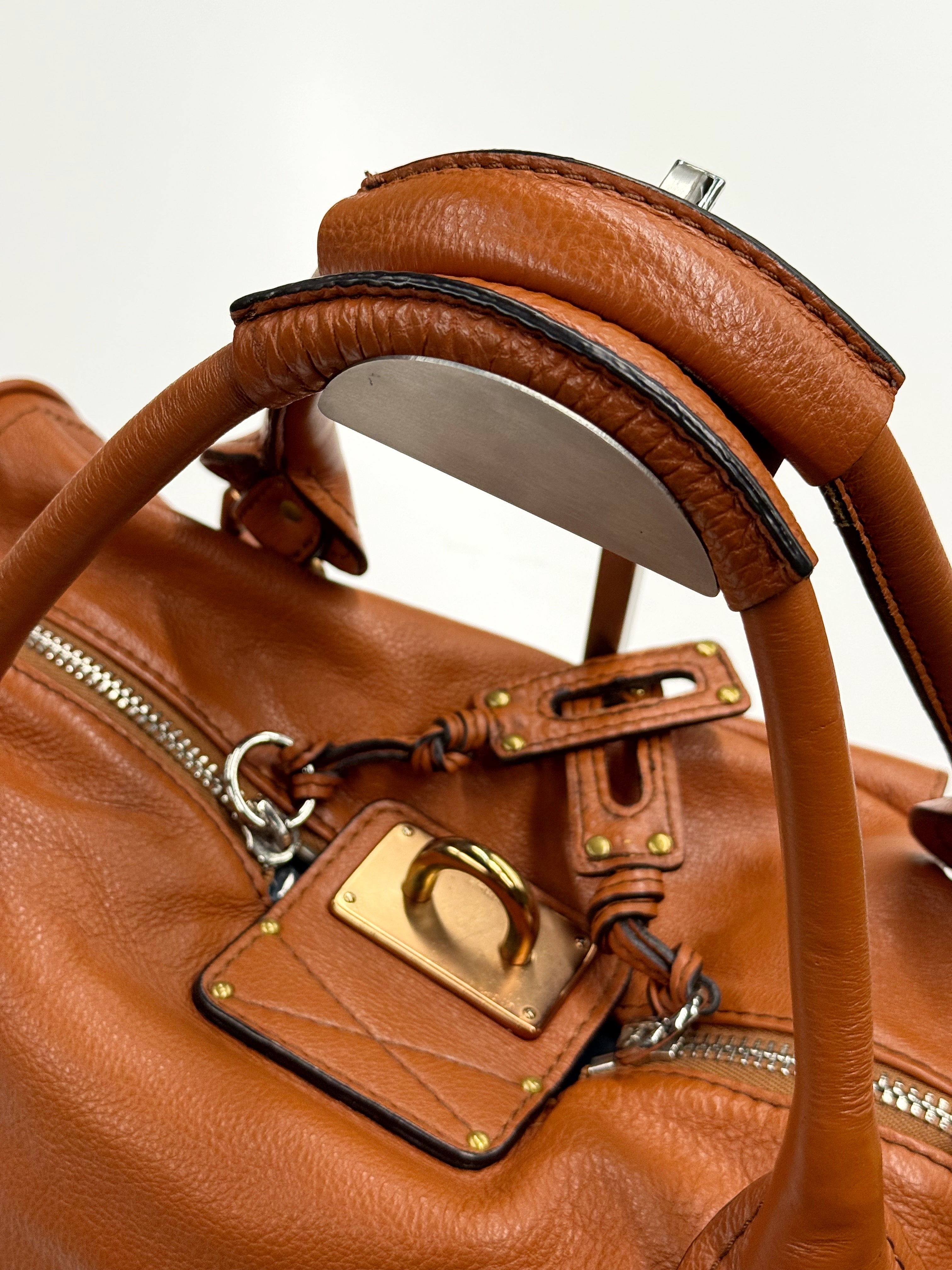 Chloé Paddington Bag in Tan Leather