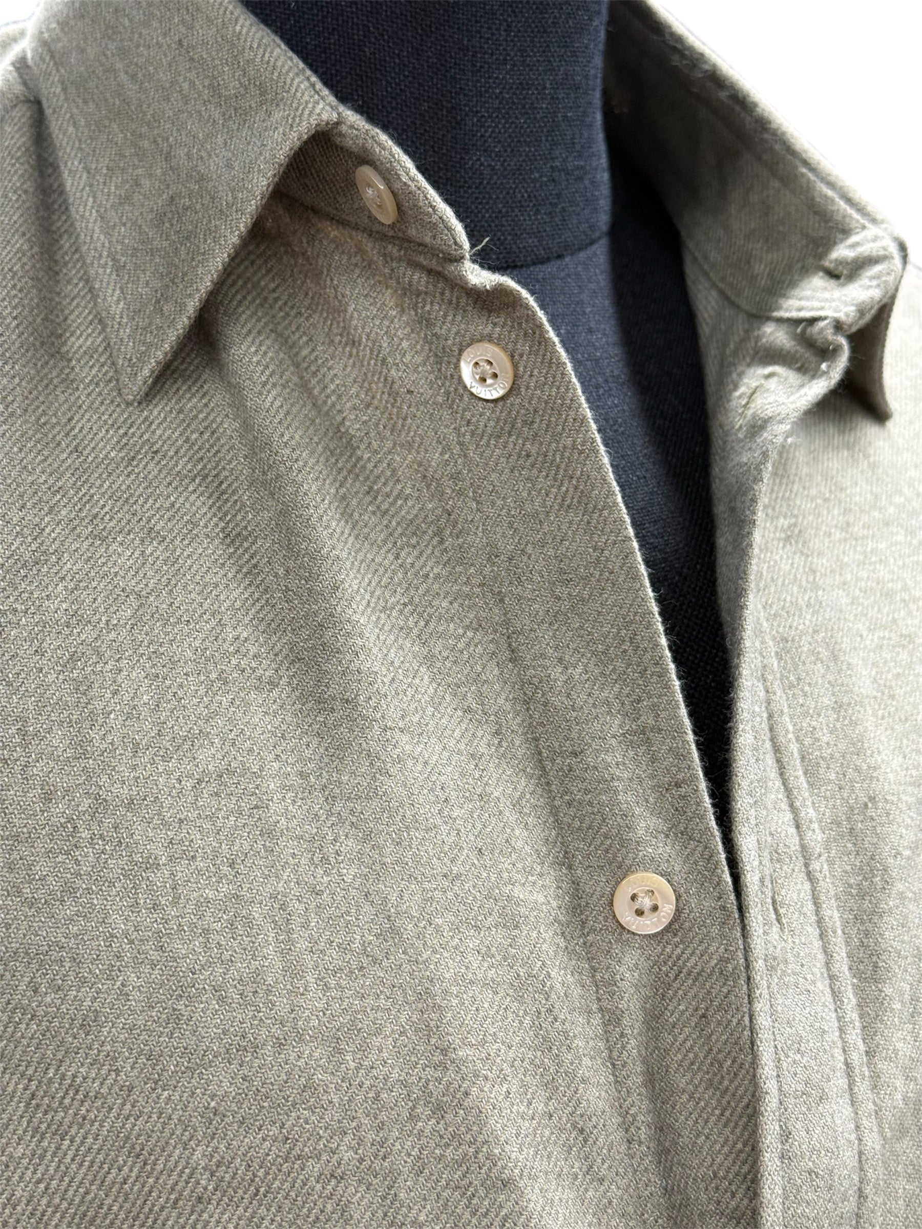 Louis Vuitton Men’s Shirt in Cotton & Cashmere – Made in France