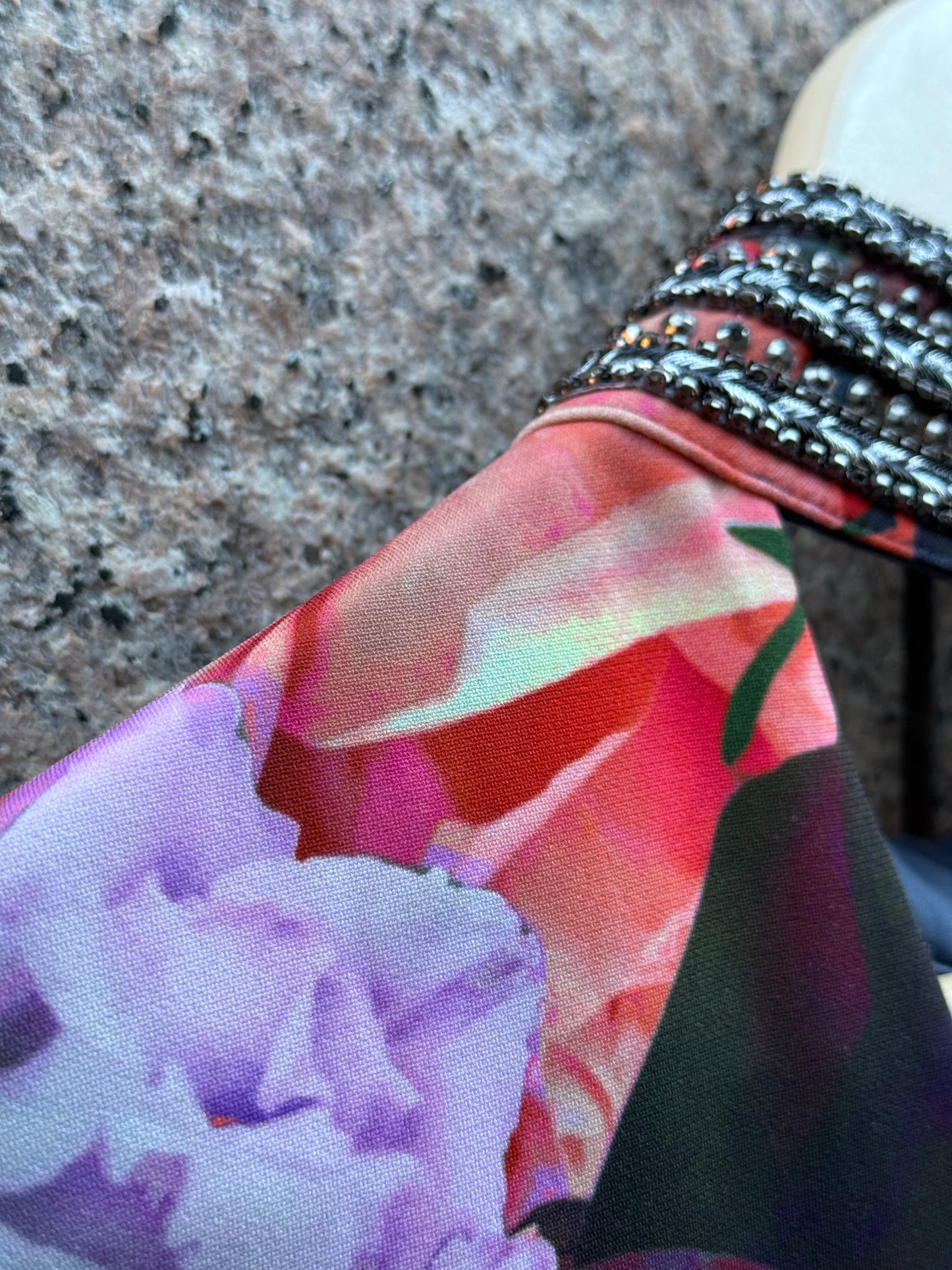 Karen Millen Floral Pleated Dress