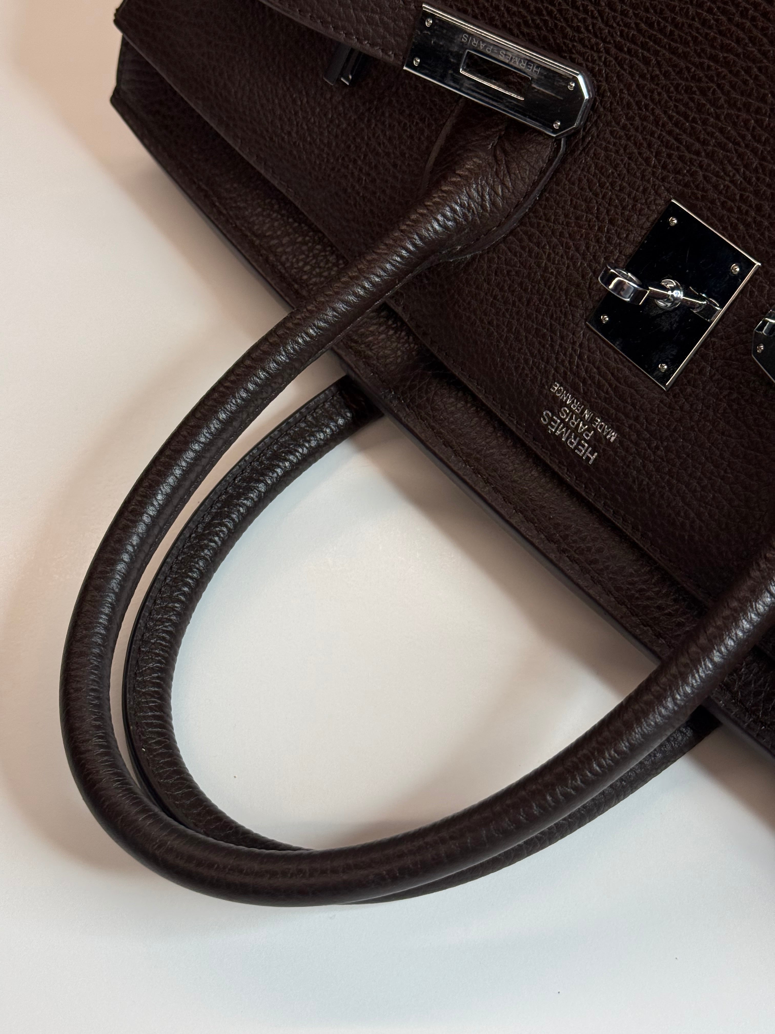 HERMÈS BIRKIN 40 TOGO LEATHER BAG