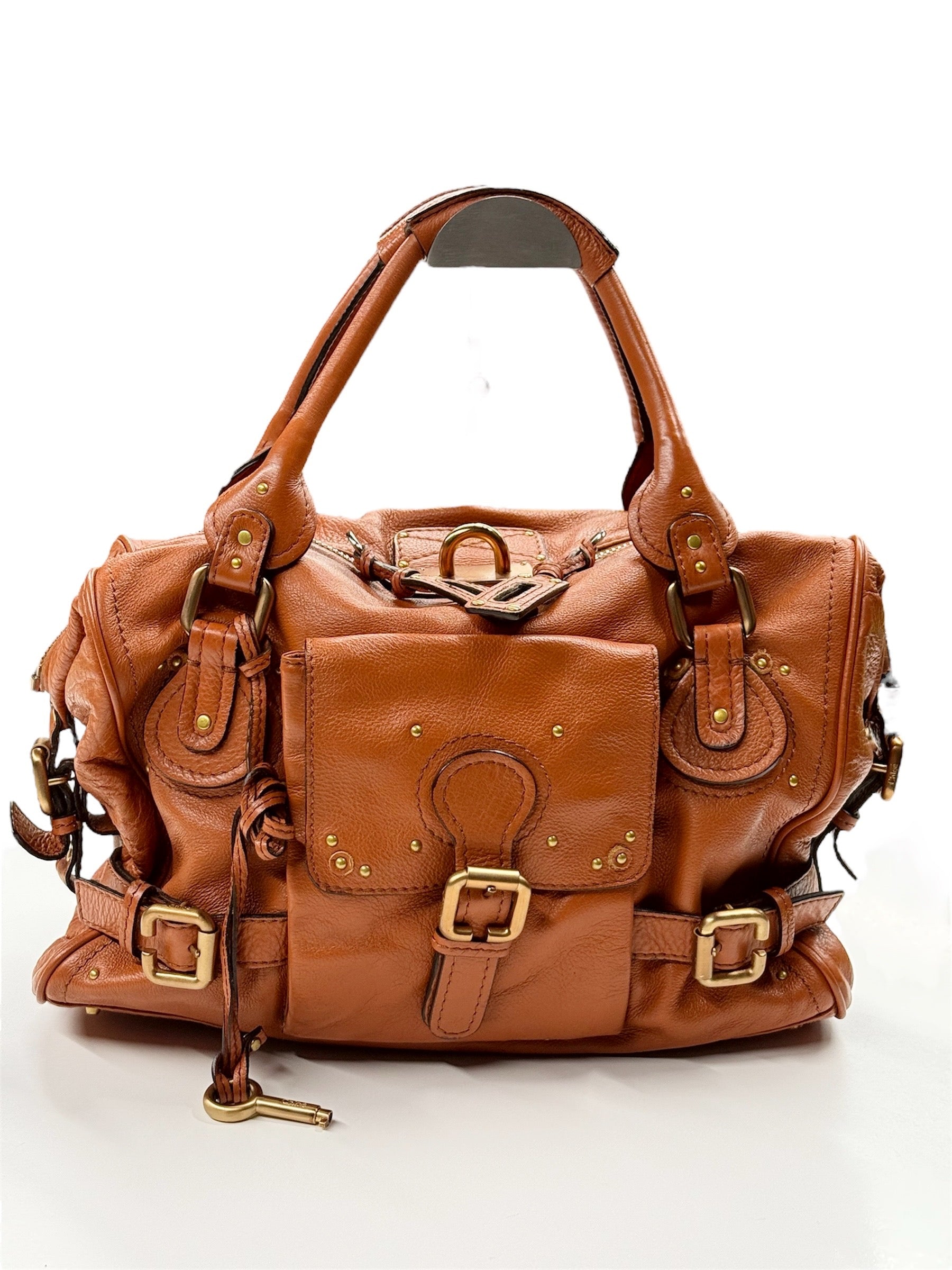 Chloé Paddington Bag in Tan Leather