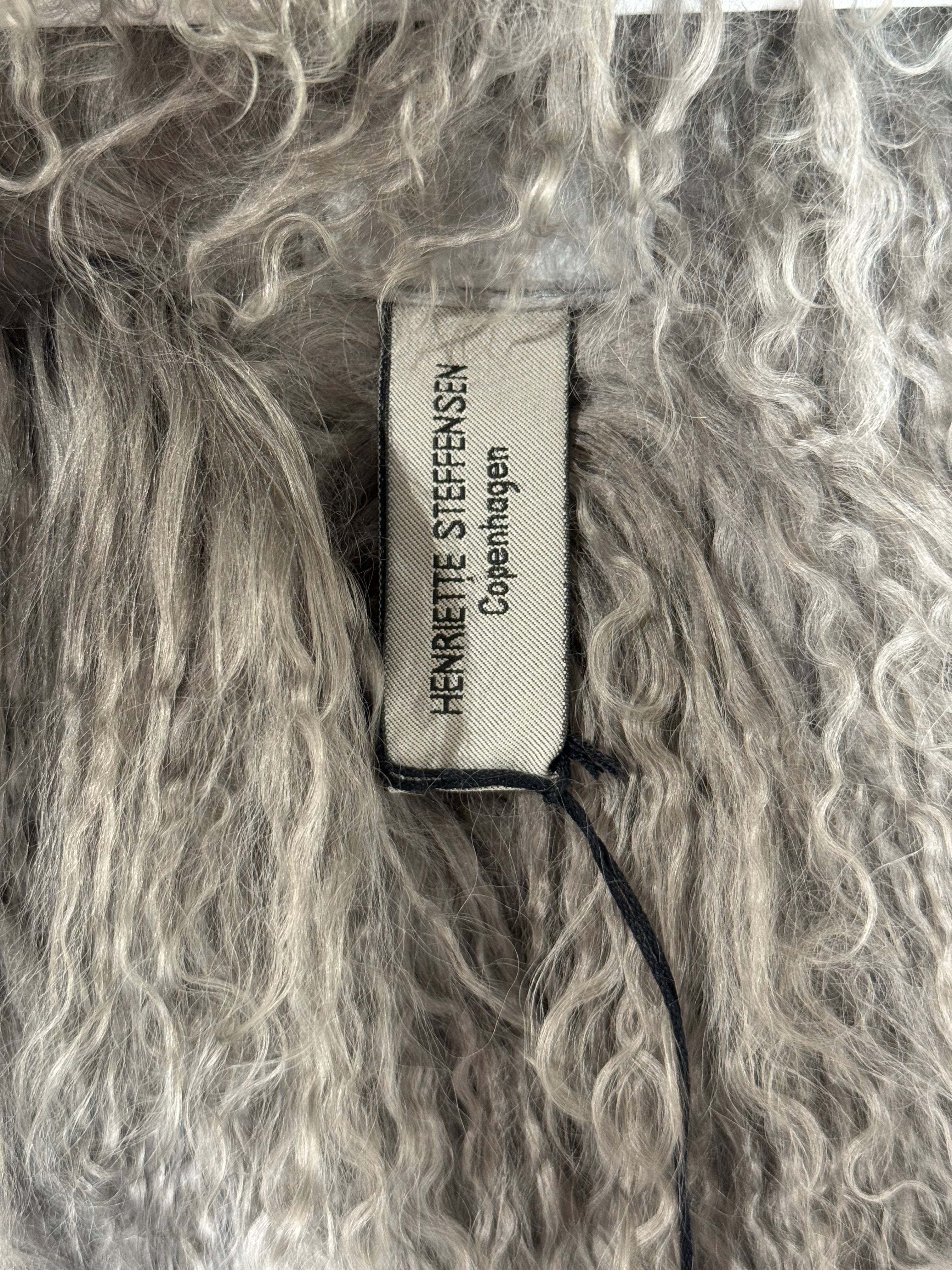 Henriette Steffensen Copenhagen Mongolian Lamb Fur Vest