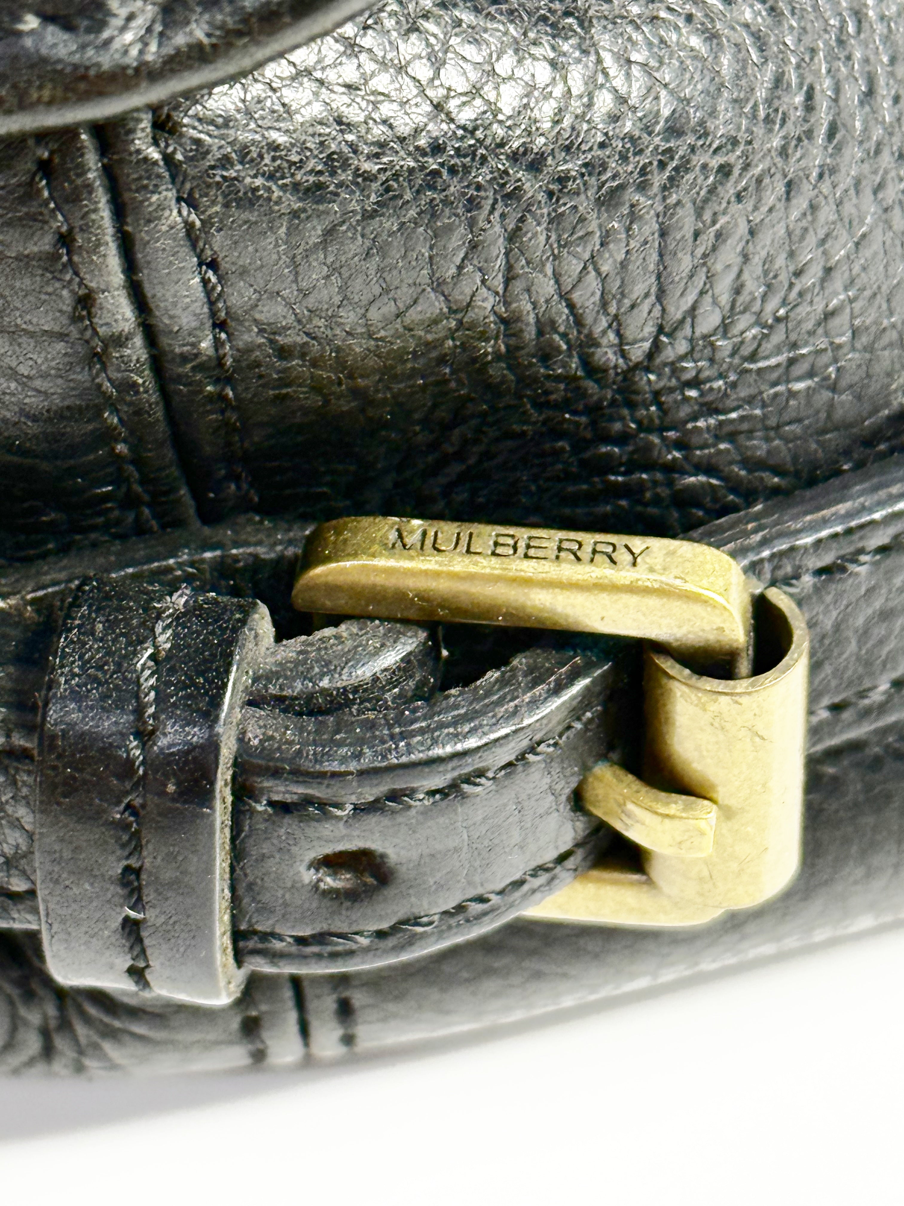 MULBERRY Mabel Black Leather Bag