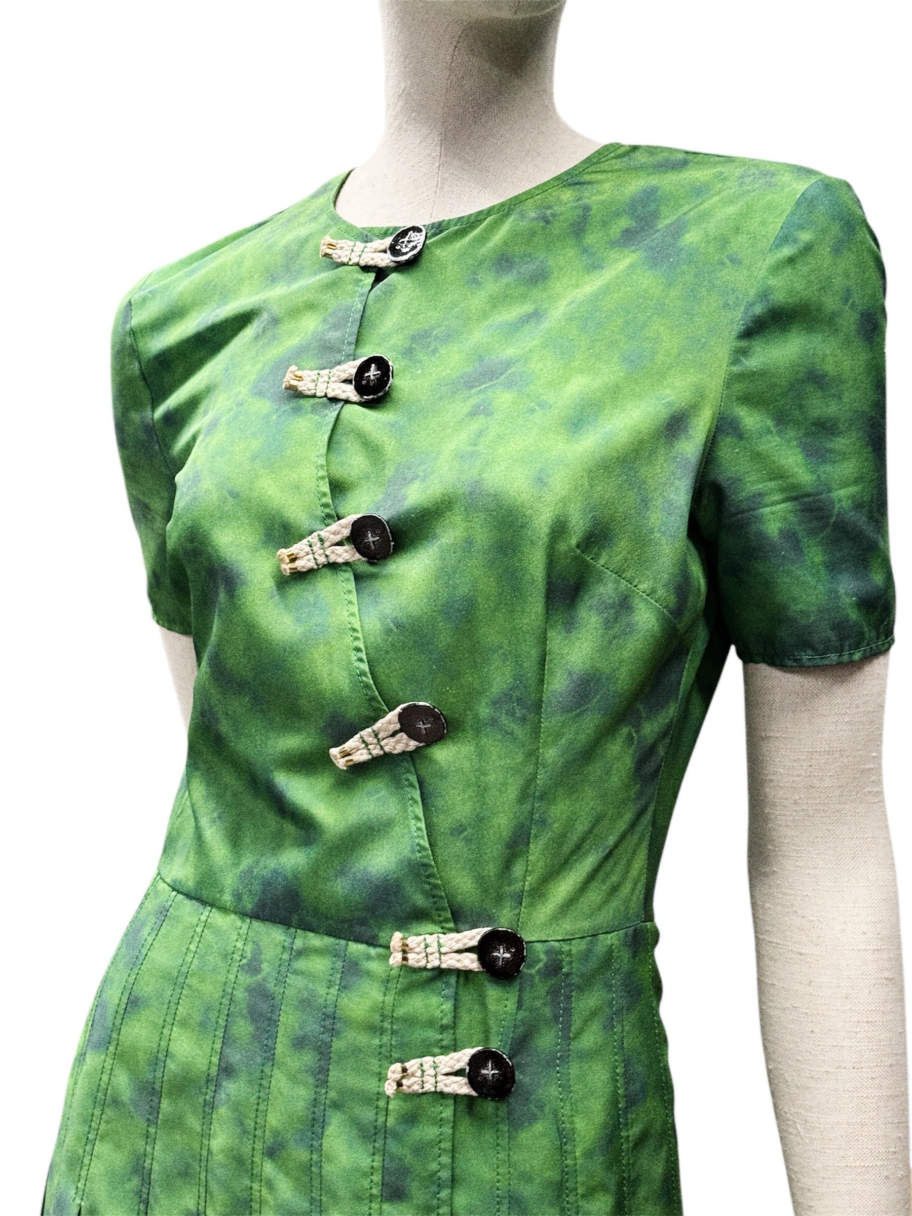 Altuzarra Draped Green Dress
