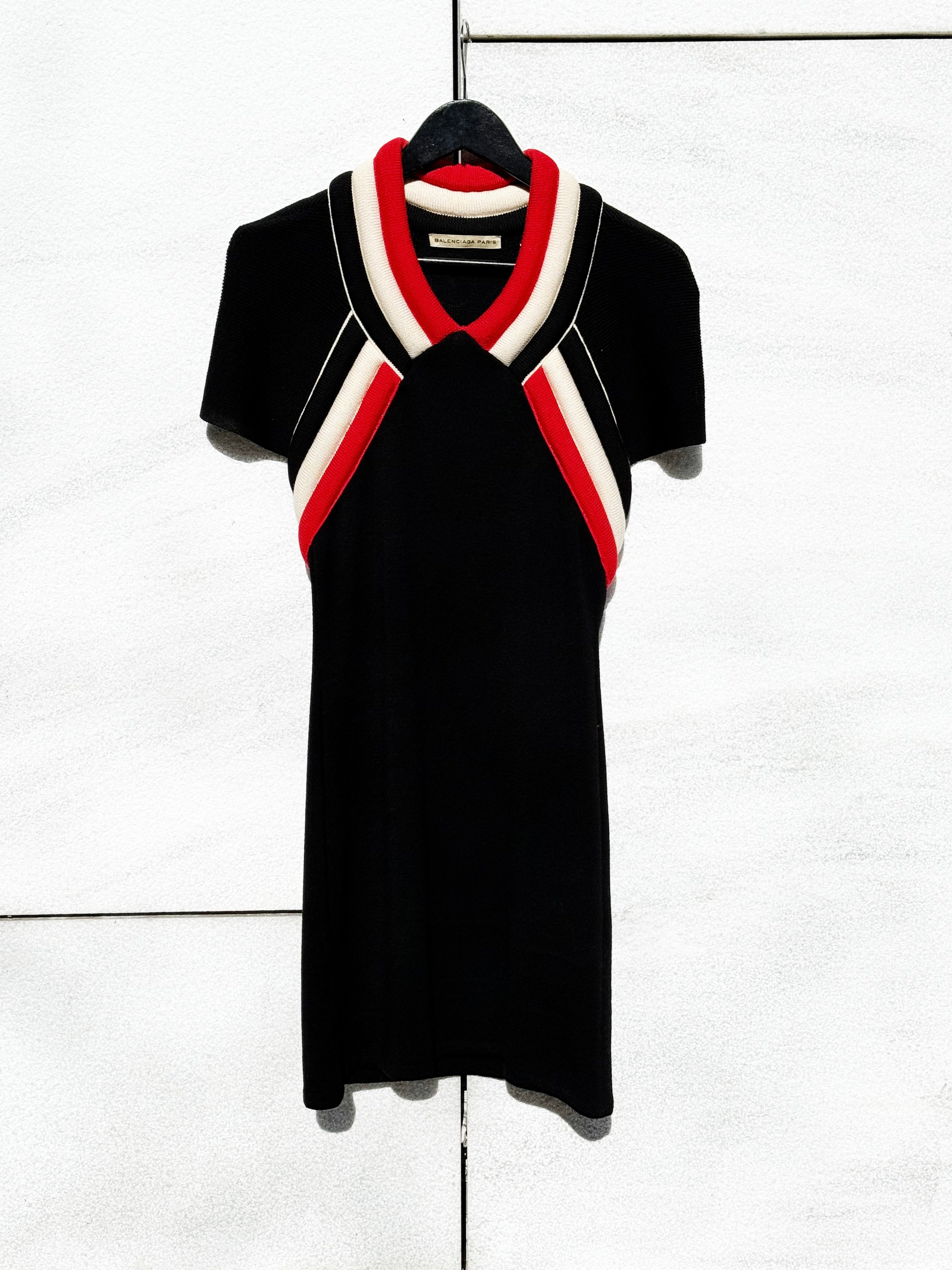 Balenciaga Paris Knit Dress