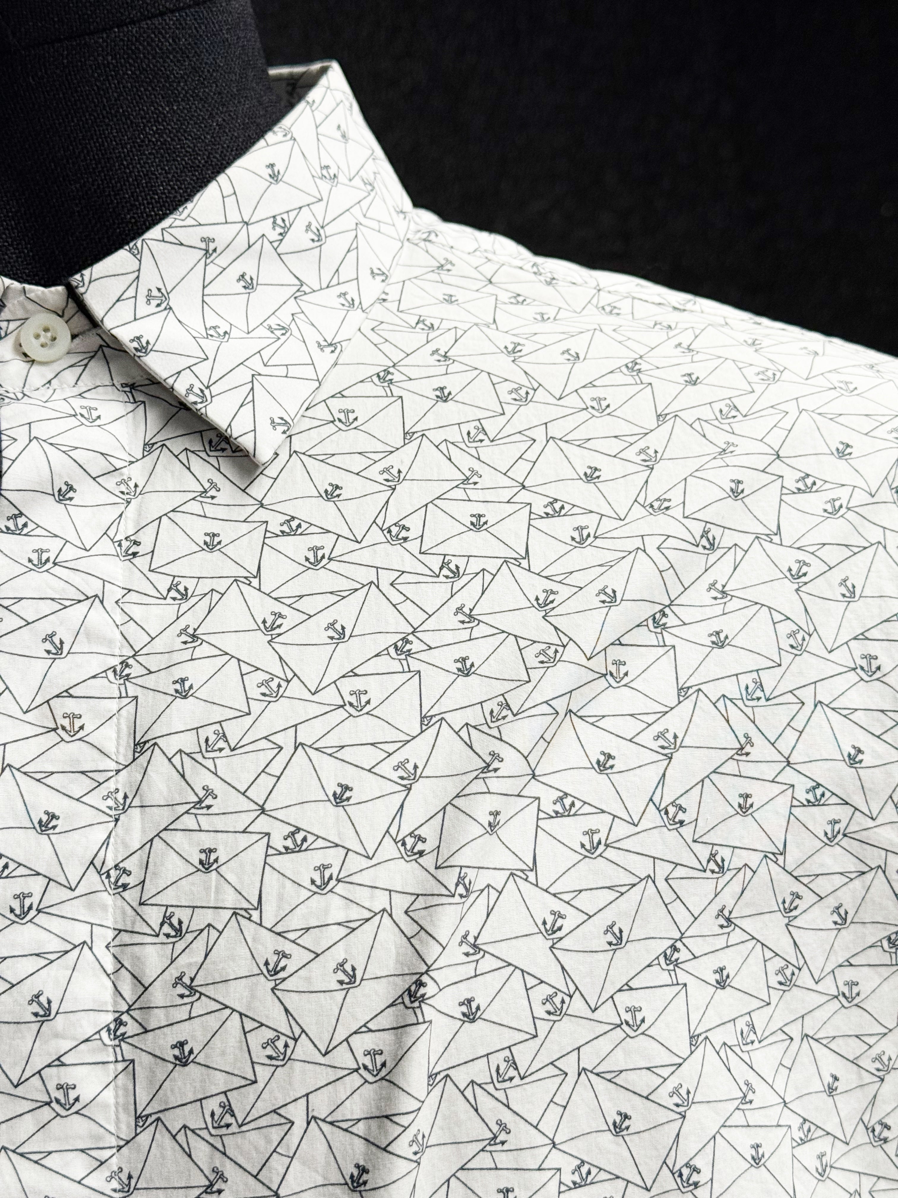 Prada Anchor Print Shirt