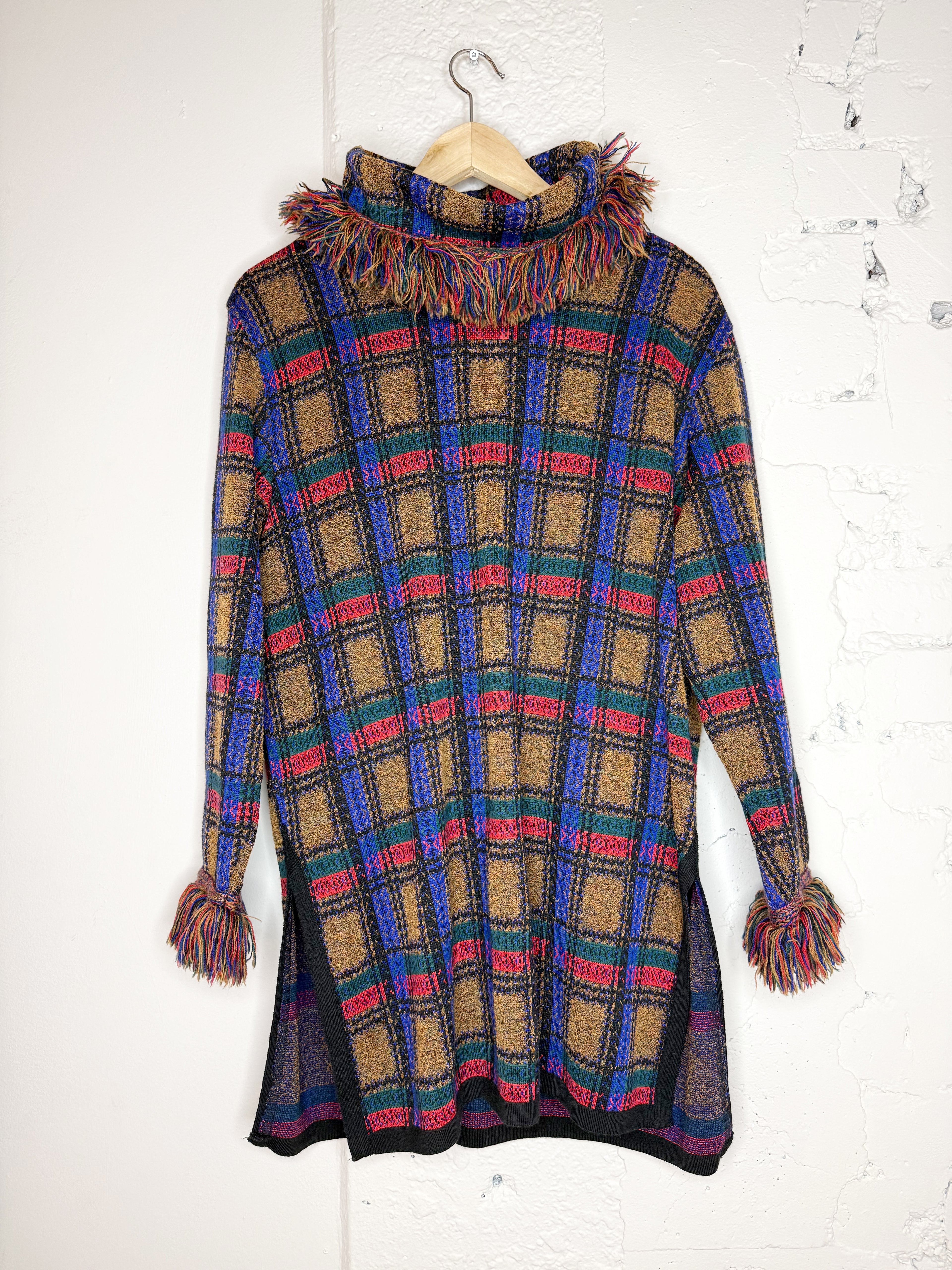 Yves Saint Laurent Variation Checked Wool Set