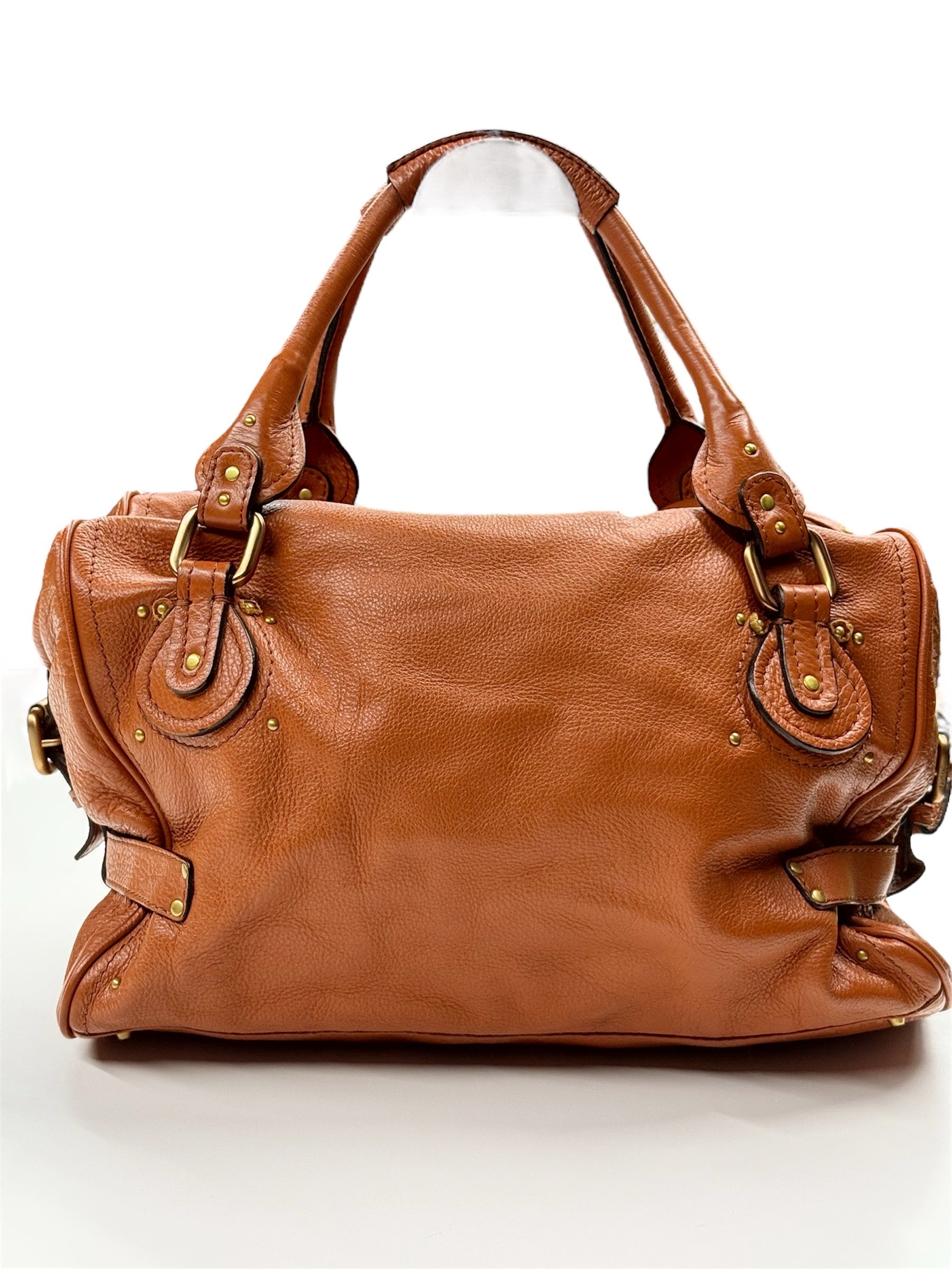 Chloé Paddington Bag in Tan Leather