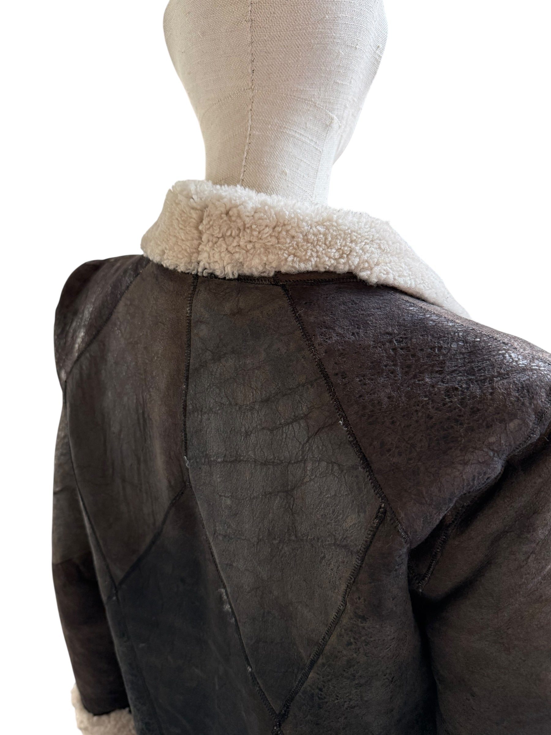 Helmut Lang Shearling Jacket - EU 36