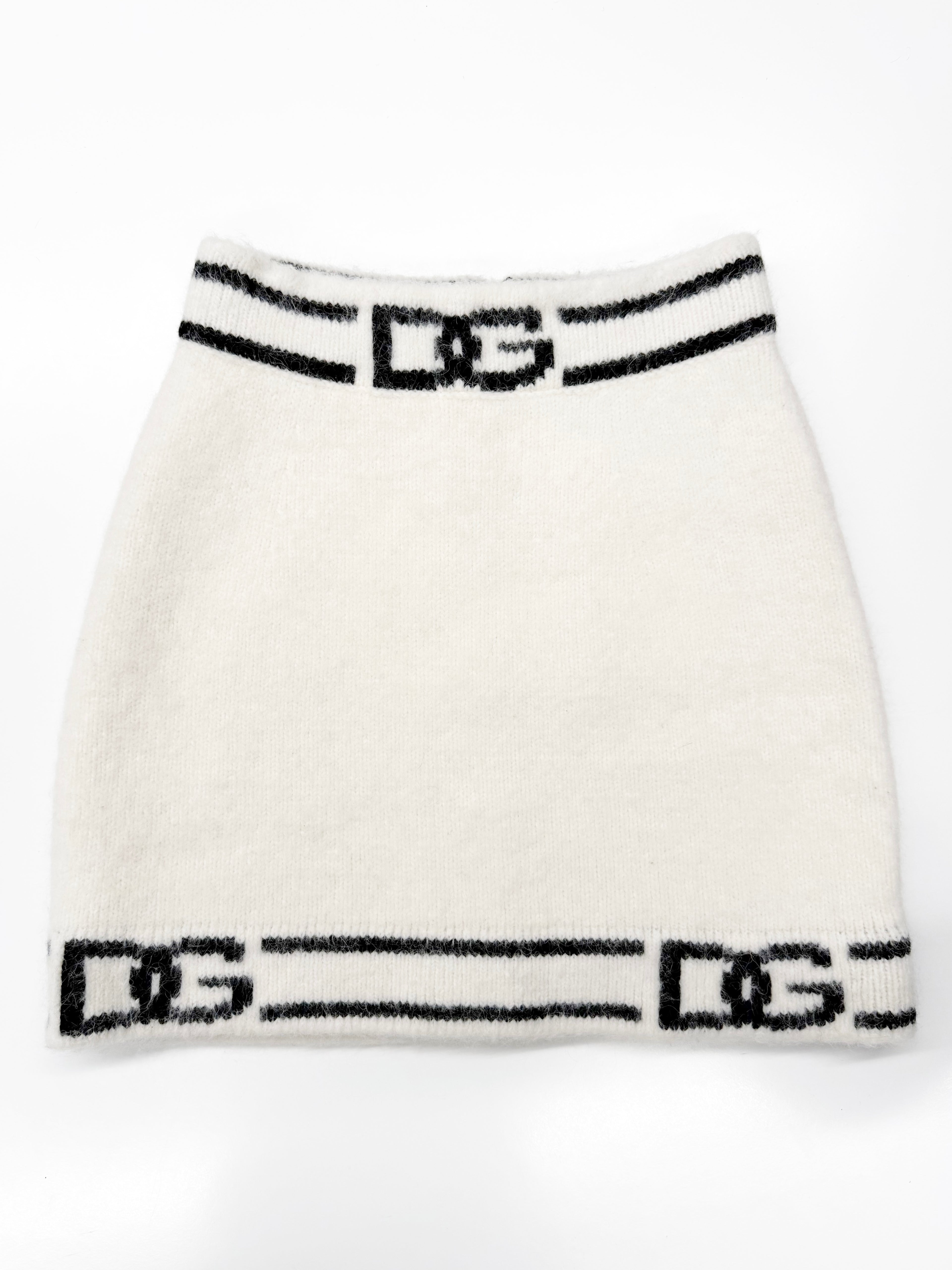 Dolce & Gabbana Wool-Blend Mini Skir - EU 36