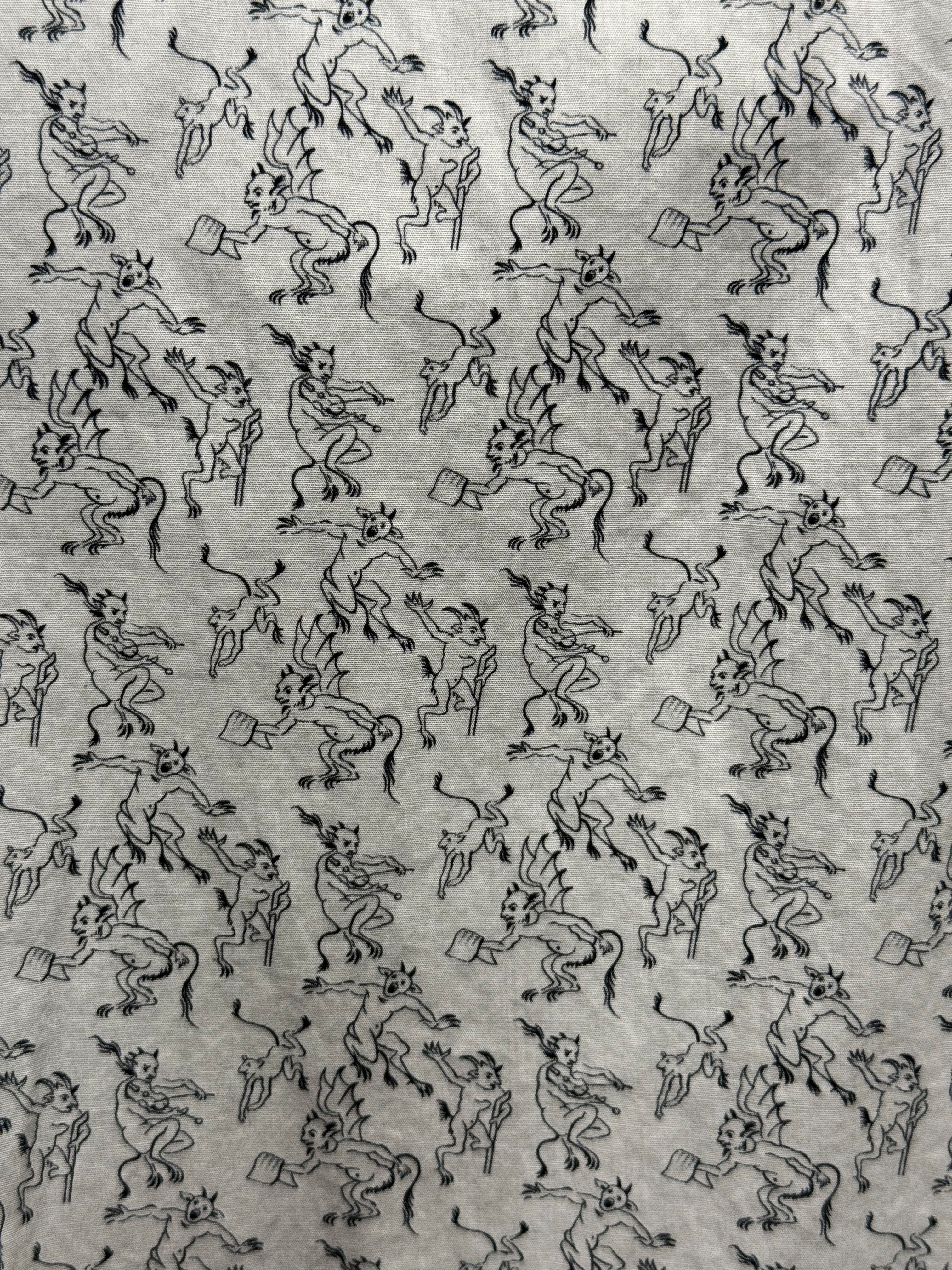 PRADA Men’s Mythological Print Cotton Shirt