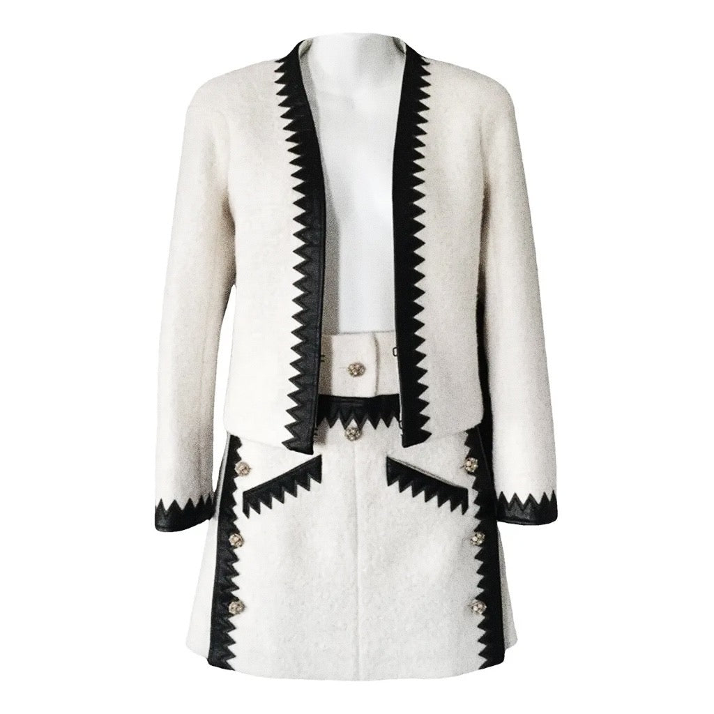 Chanel Wool Tweed Jacket & Skirt Set — Fall 2015 Collection