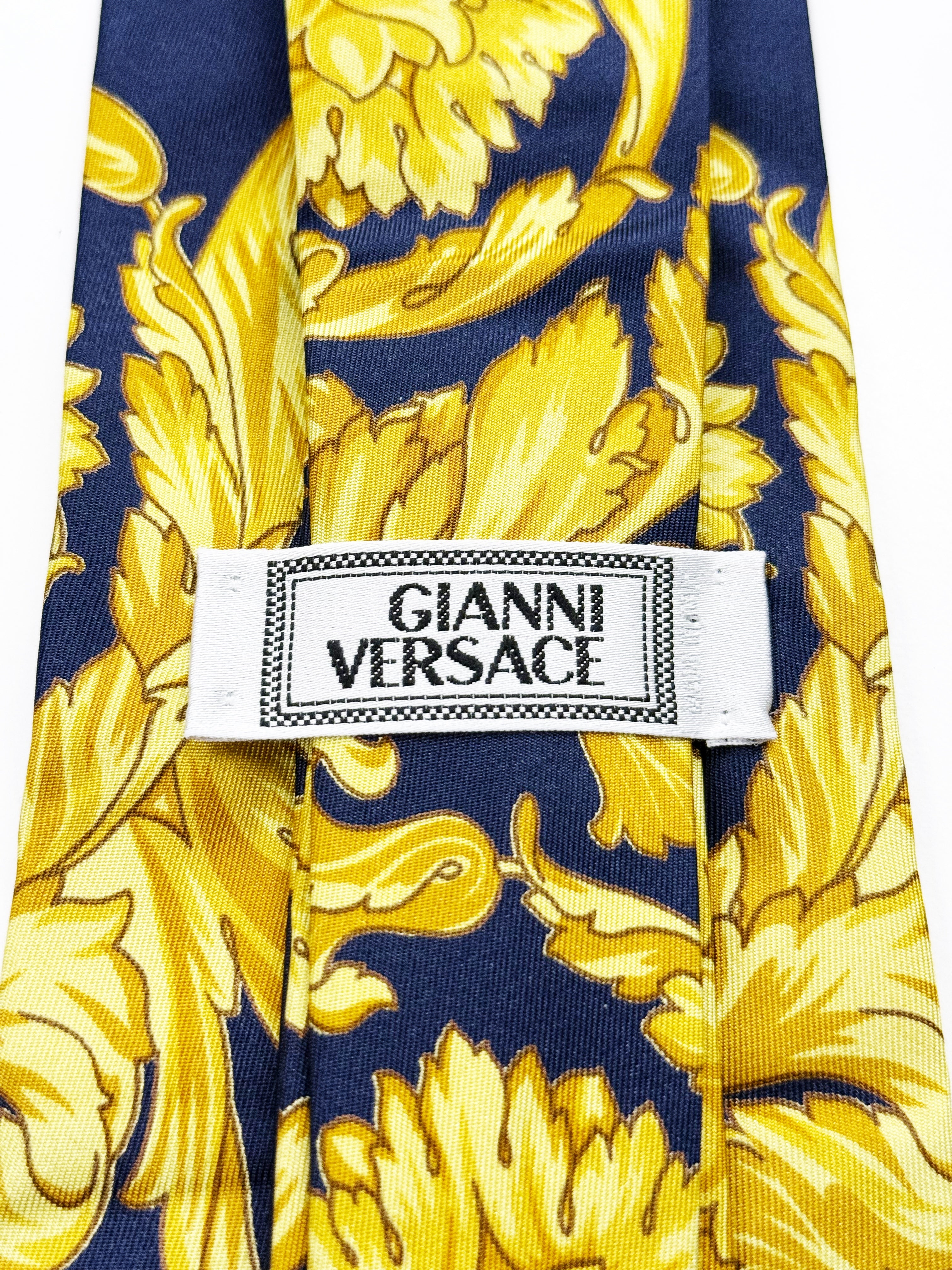 Versace Baroque Silk Tie